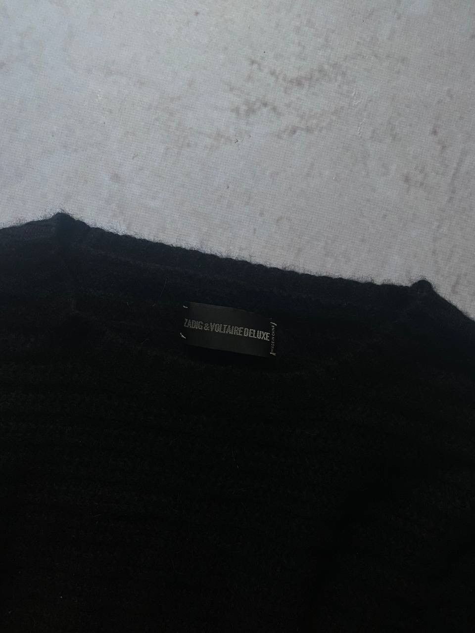 Vintage × Zadig & Voltaire Vintage Zadig & Voltaire Luxury Wool Cashmere Zip Sweater Size M / US 6-8 / IT 42-44 - 3 Thumbnail