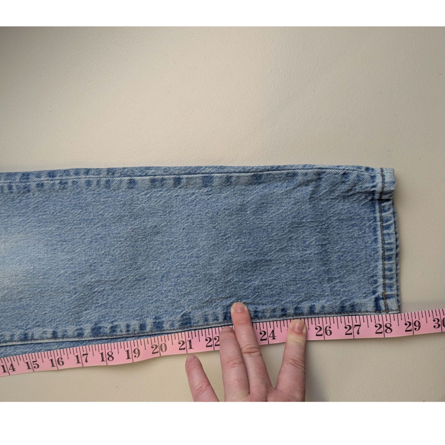 Rolla's Rollas High Rise Slim Dusters Denim Jeans Womens 26 Light Size 26" / US 2 / IT 38 - 9 Thumbnail