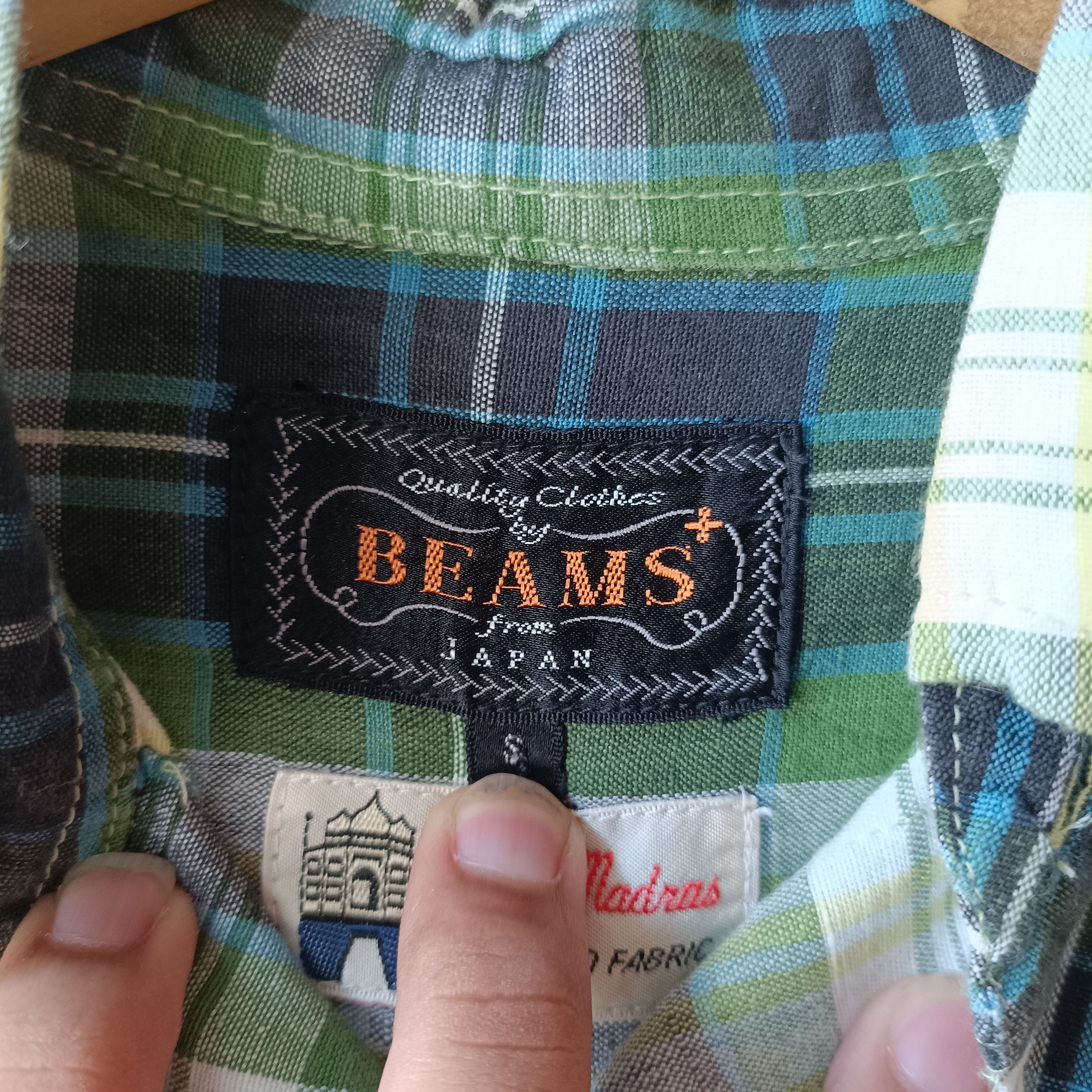 Beams Plus Beams plus Indian Madras checkered shirt Size US S / EU 44-46 / 1 - 6 Thumbnail