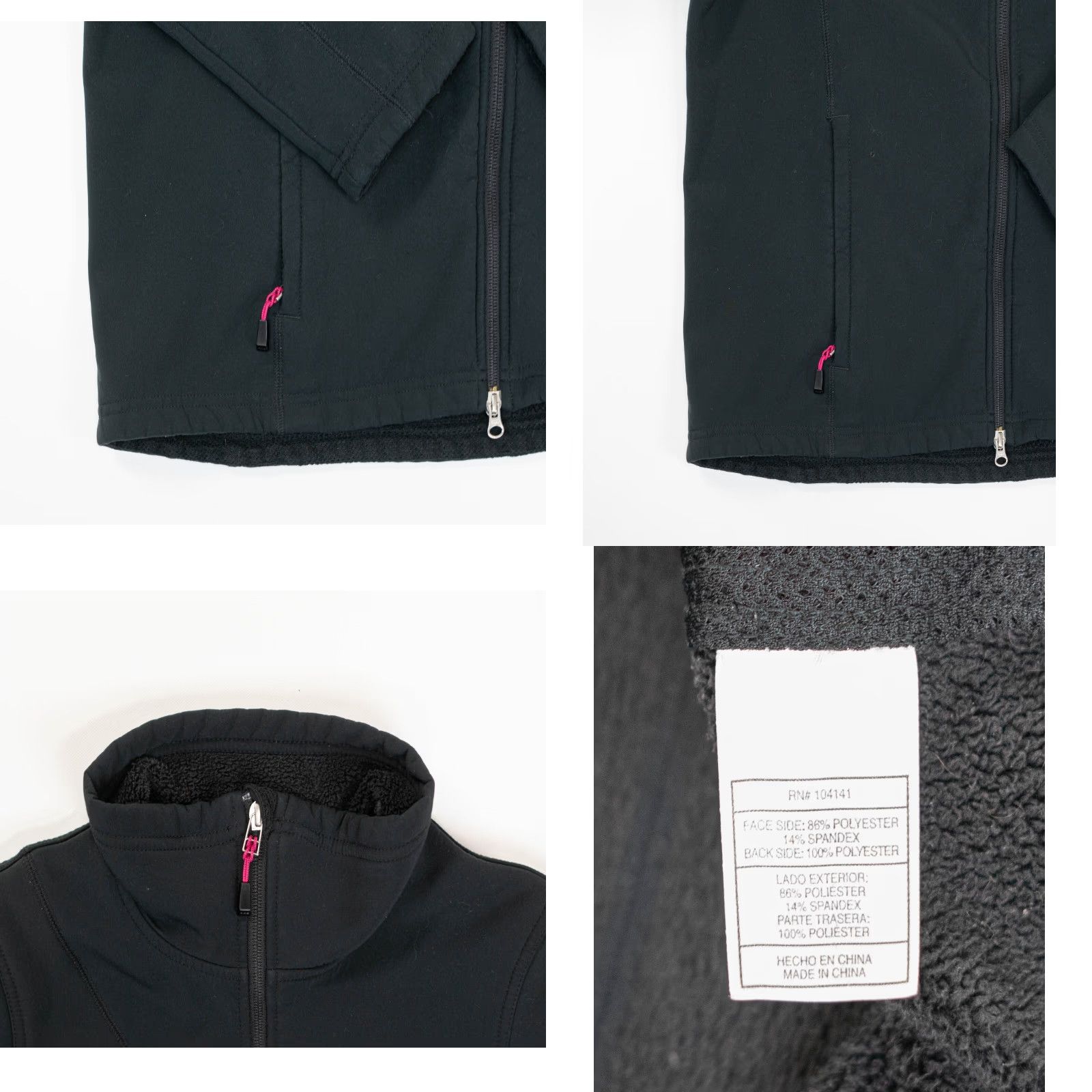 Nike ACG Nike ACG Jacket Women's Black Full Zip Softshell Fleece Lined Size Large Size L / US 10 / IT 46 - 8 Thumbnail