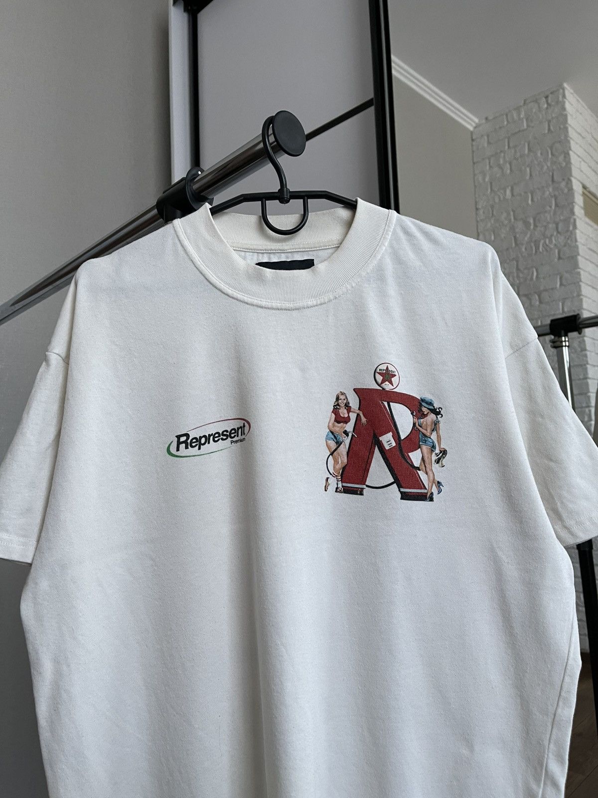 Represent Clo. Represent High Octane Gasoline Girls Logo T-Shirt Tee Size US S / EU 44-46 / 1 - 7 Thumbnail