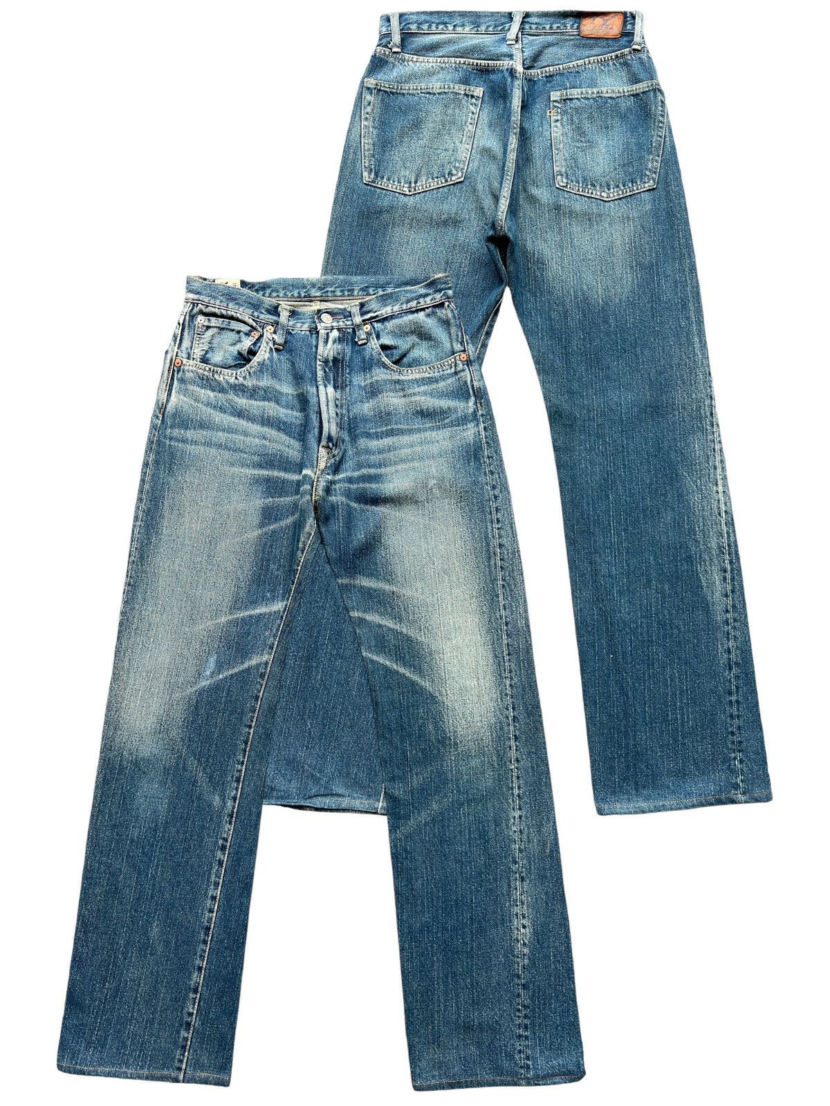 Kapital Vintage 45rpm Japan Faded Distressed Denim Jeans 30x31 | Grailed