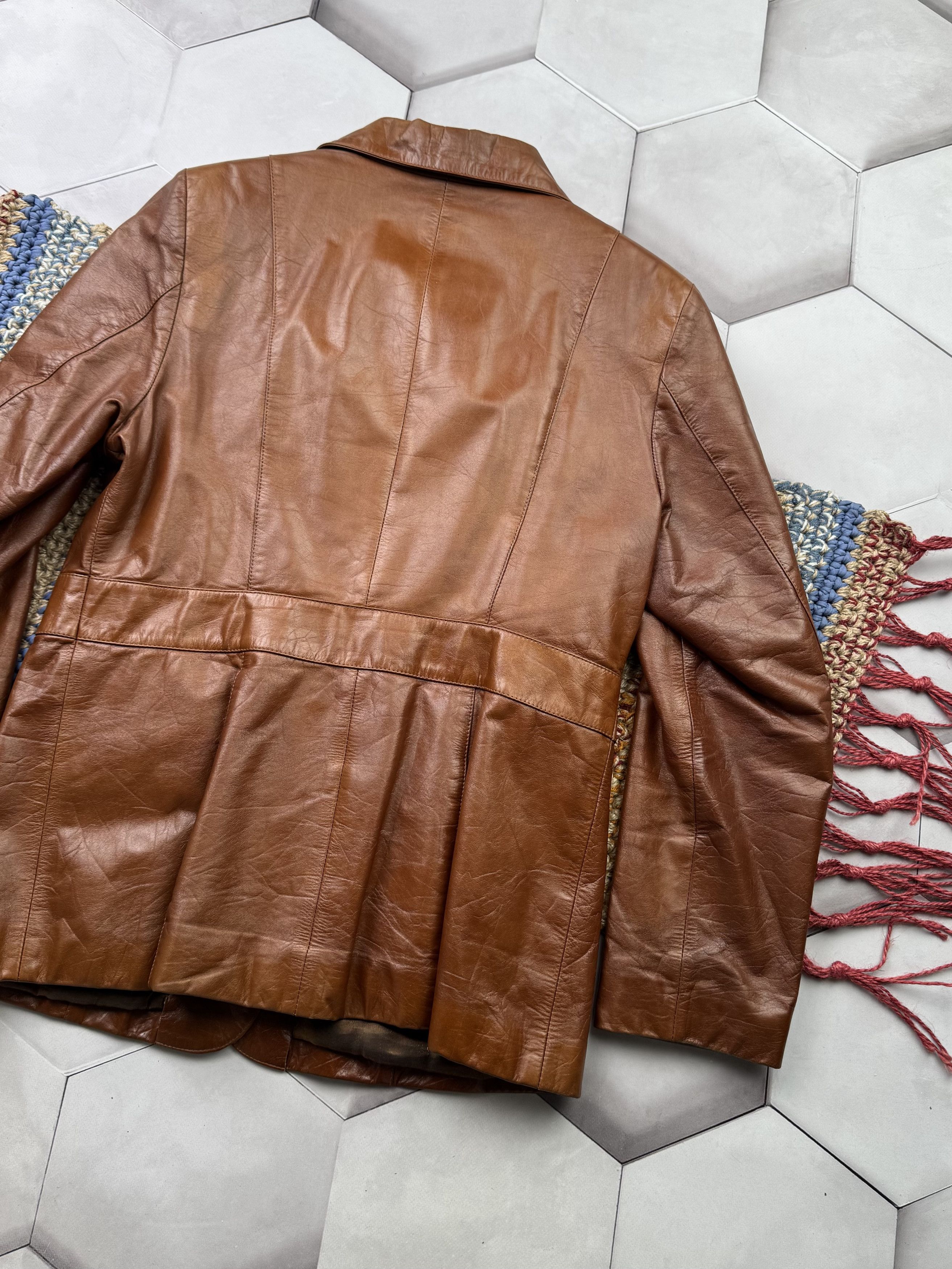 Vintage Vintage Leather Jacket (ES9) Size M / US 6-8 / IT 42-44 - 11 Thumbnail