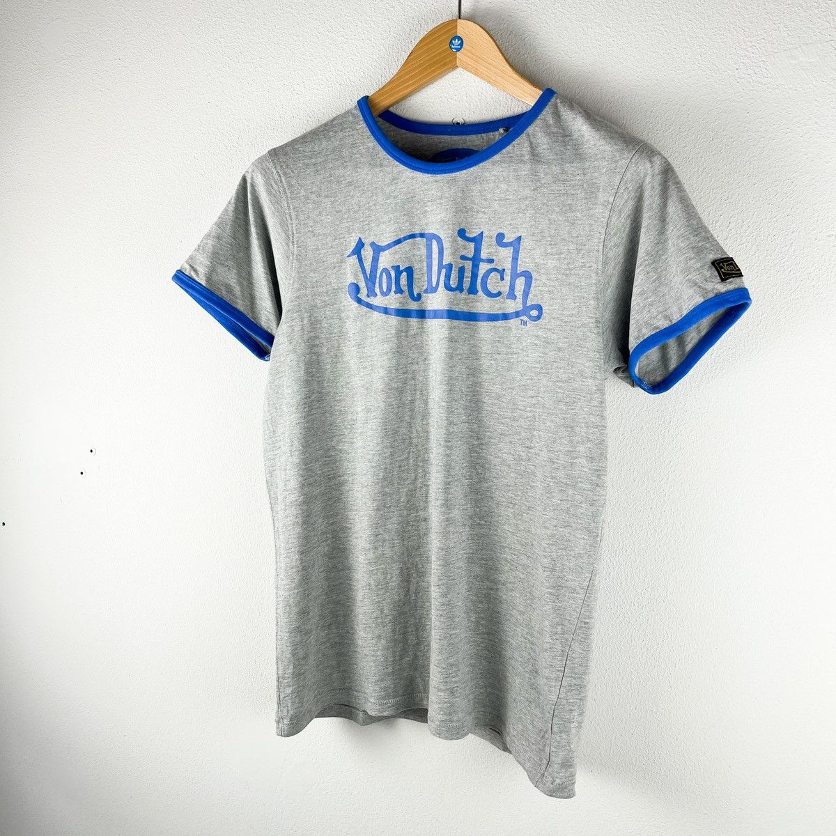Von Dutch Y2K Von Dutch Promo T Shirt Navy gray Mens size L Size US L / EU 52-54 / 3 - 2 Thumbnail