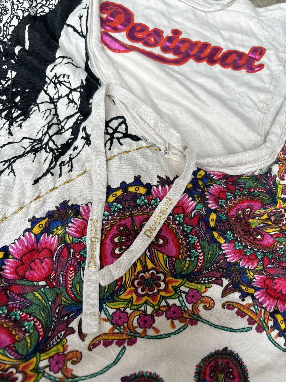 Hysteric Glamour Y2k Opium Desigual Women's Tshirt Size M / US 6-8 / IT 42-44 - 5 Thumbnail