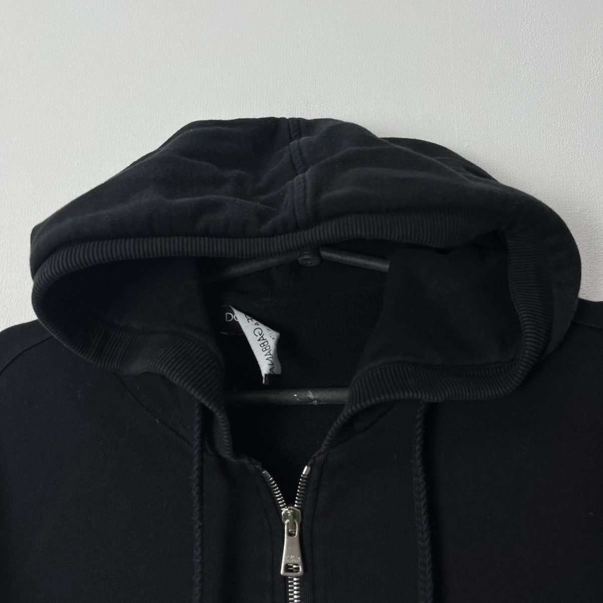 Dolce Gabbana zip hoodie vintage Rare Size M Black