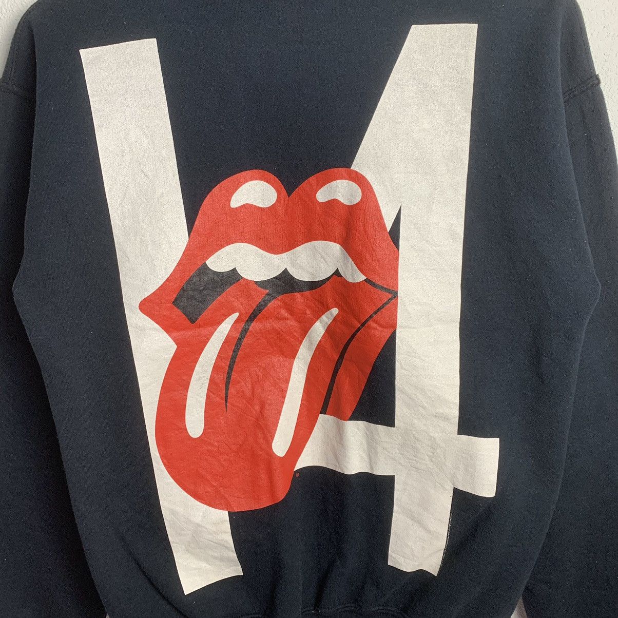 Band Tees Vintage The Rolling Stones ZipUp Hoodie PolyCotton Size US S / EU 44-46 / 1 - 3 Thumbnail