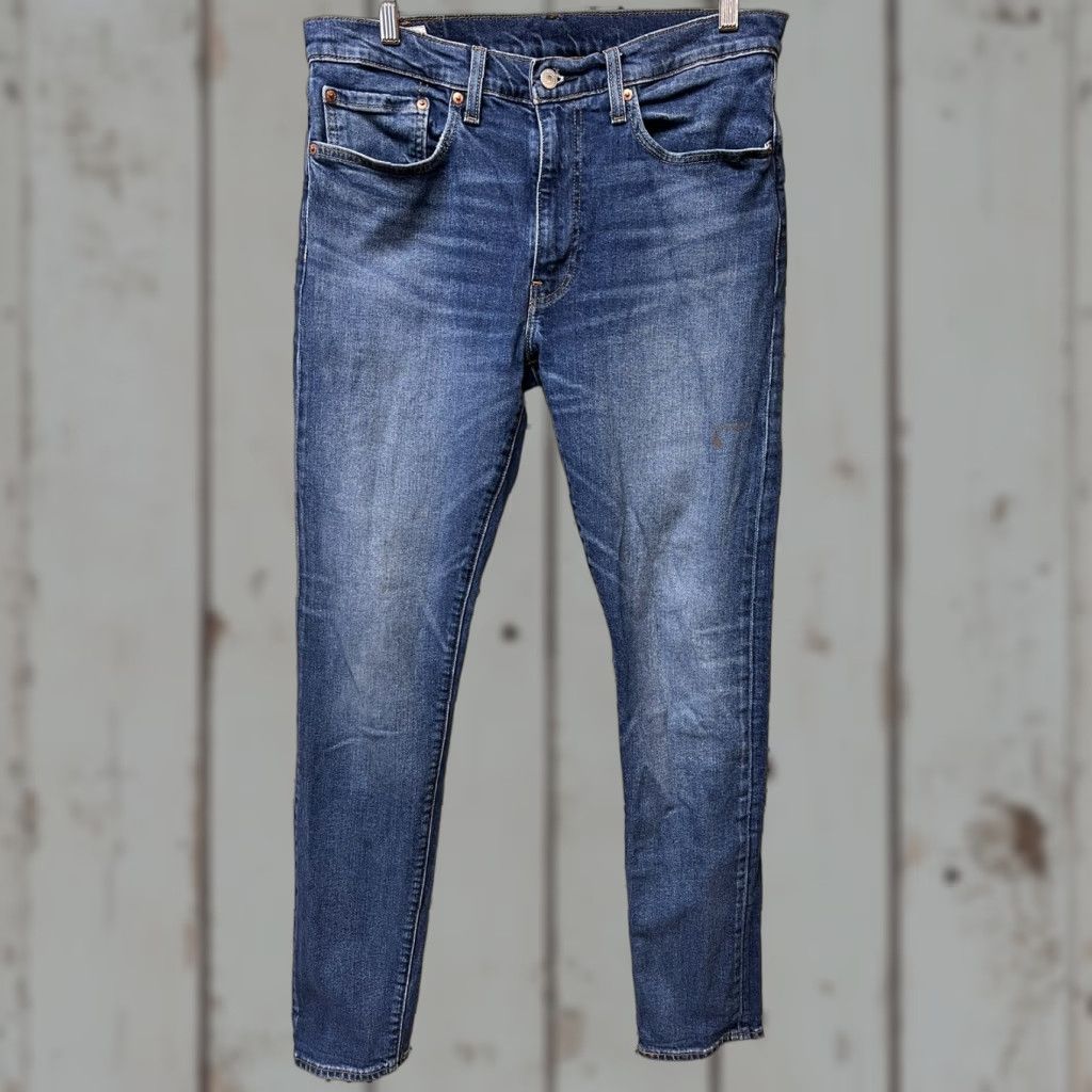 Levi's LEVI'S 512 Premium Jeans Slim Tapered Black Denim Mens 34x34 34 34in Inseam Slim Regular Size US 34 / EU 50 - 1 Thumbnail