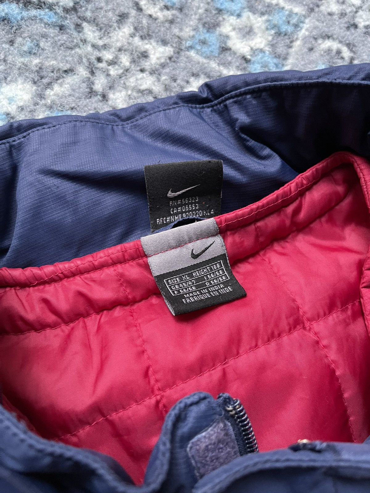 Nike Vintage Barcelona 2001 2002 Jacket train coach Size US XL / EU 56 / 4 - 3 Thumbnail