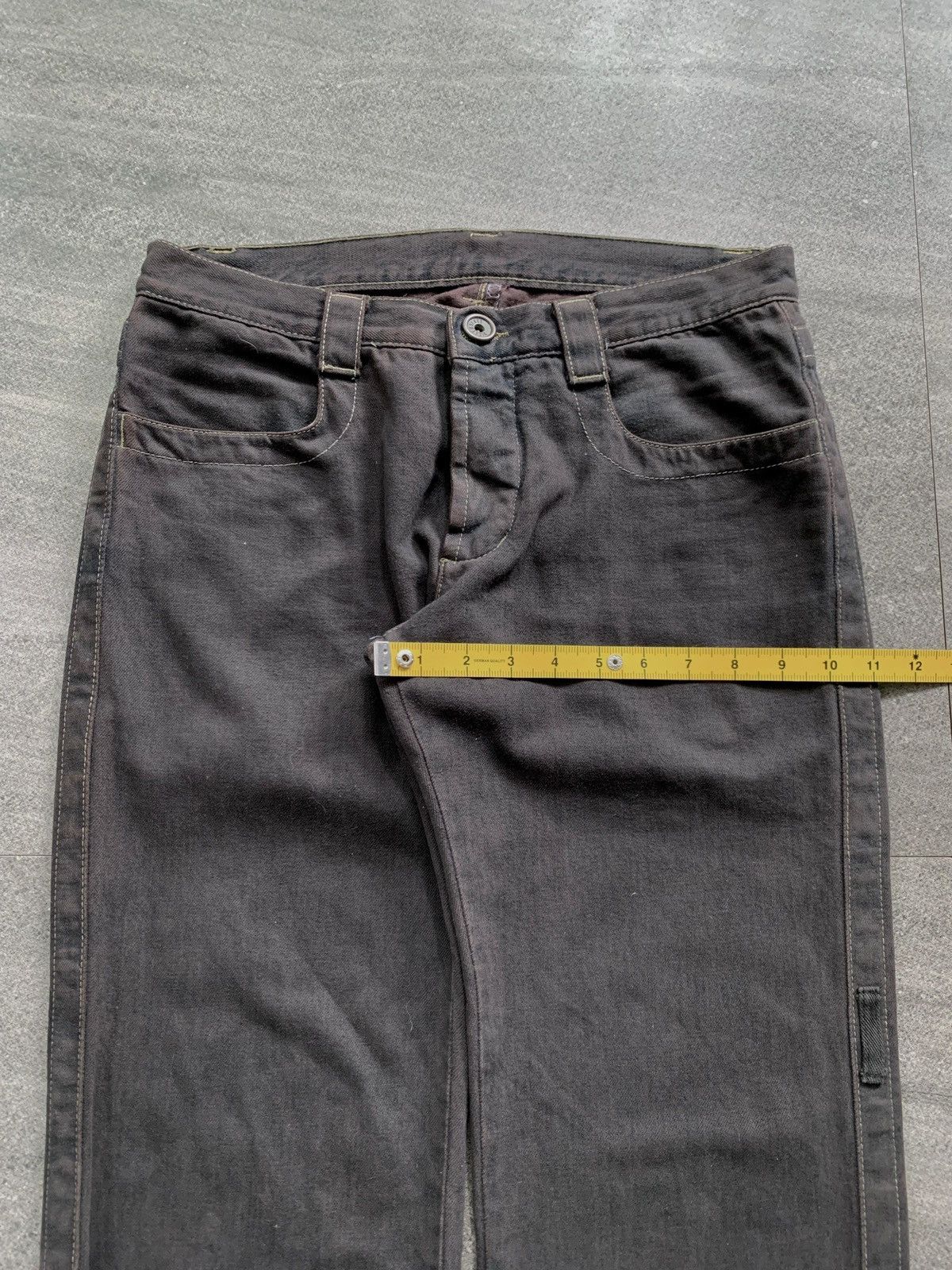 Dirk Bikkembergs FREE TAX! 90s Strap Denim Jeans Size US 30 / EU 46 - 15 Thumbnail