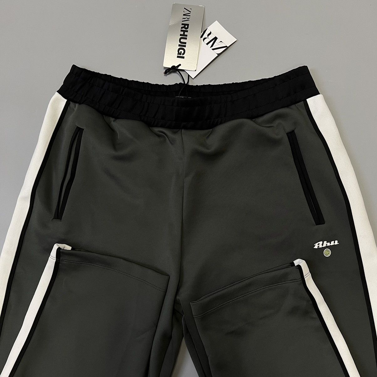 Rhude × Zara RHUDE x Zara NEW Jogger Trousers with striped SIZE XL Size US 34 / EU 50 - 3 Thumbnail
