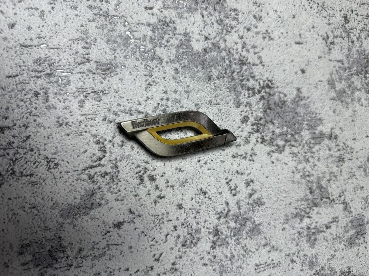 Marlboro Y2K ELEGANCE MARLBORO GEOMETRIC METAL PUNK ROCK LIGHTER Size ONE SIZE - 3 Thumbnail