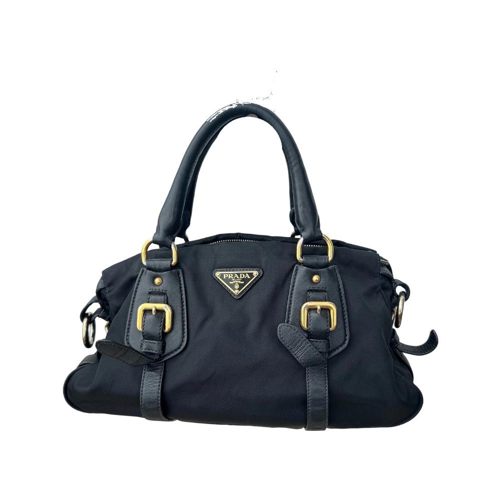Prada Prada Black Nylon Handle Bag Size ONE SIZE - 1 Thumbnail