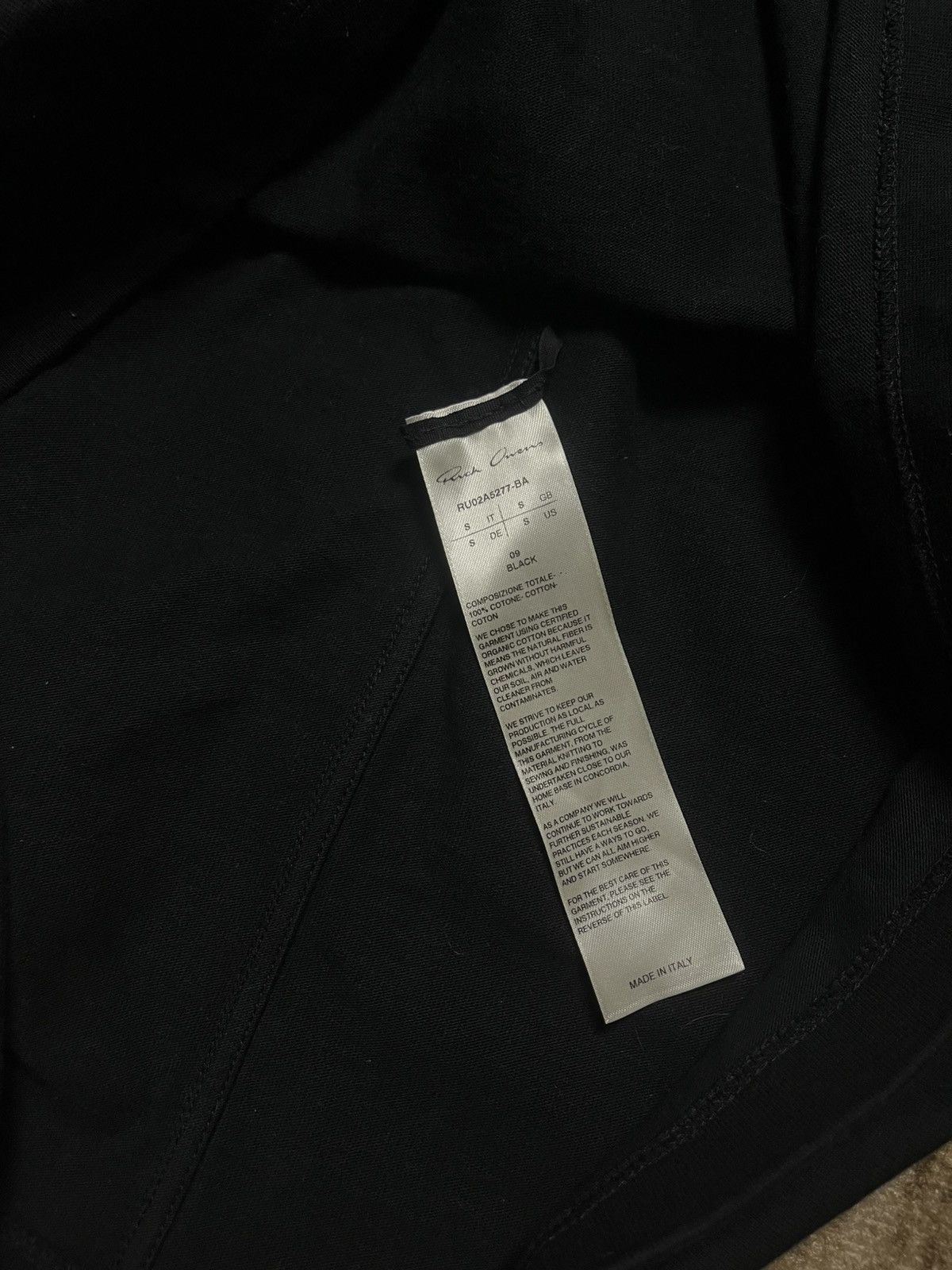 Rick Owens rick owens sweatshirt long sleeve Size US S / EU 44-46 / 1 - 10 Thumbnail