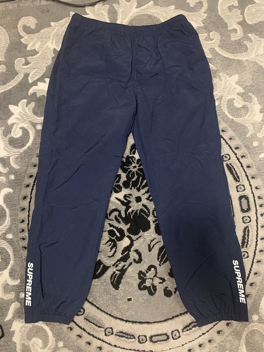 image of Supreme Track Pants in Blue, Men's (Size 38)