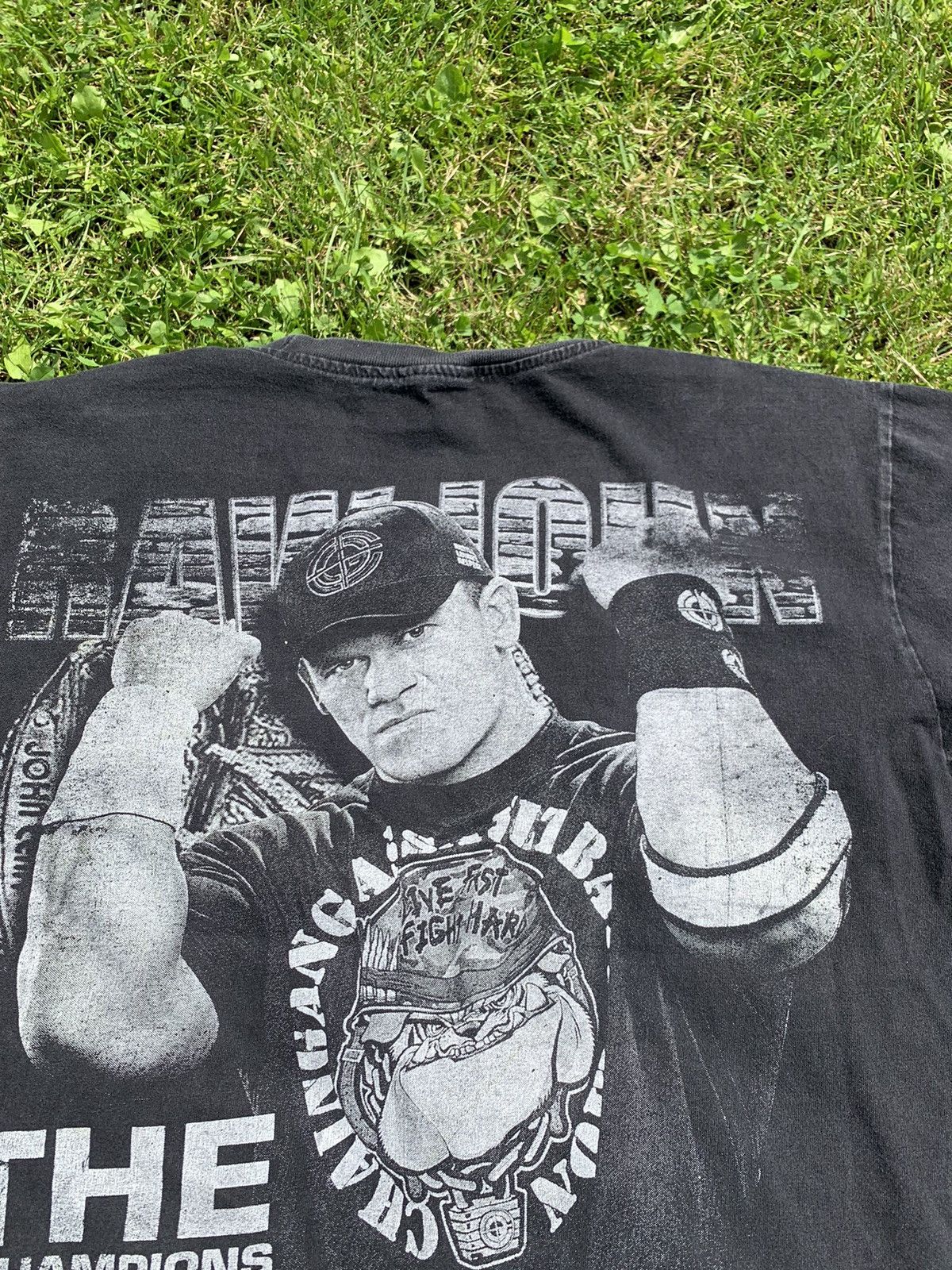 Vintage Vintage John Cena Wwe WWF Y2k Tee Raw Smackdown Faces Size US S / EU 44-46 / 1 - 13 Thumbnail