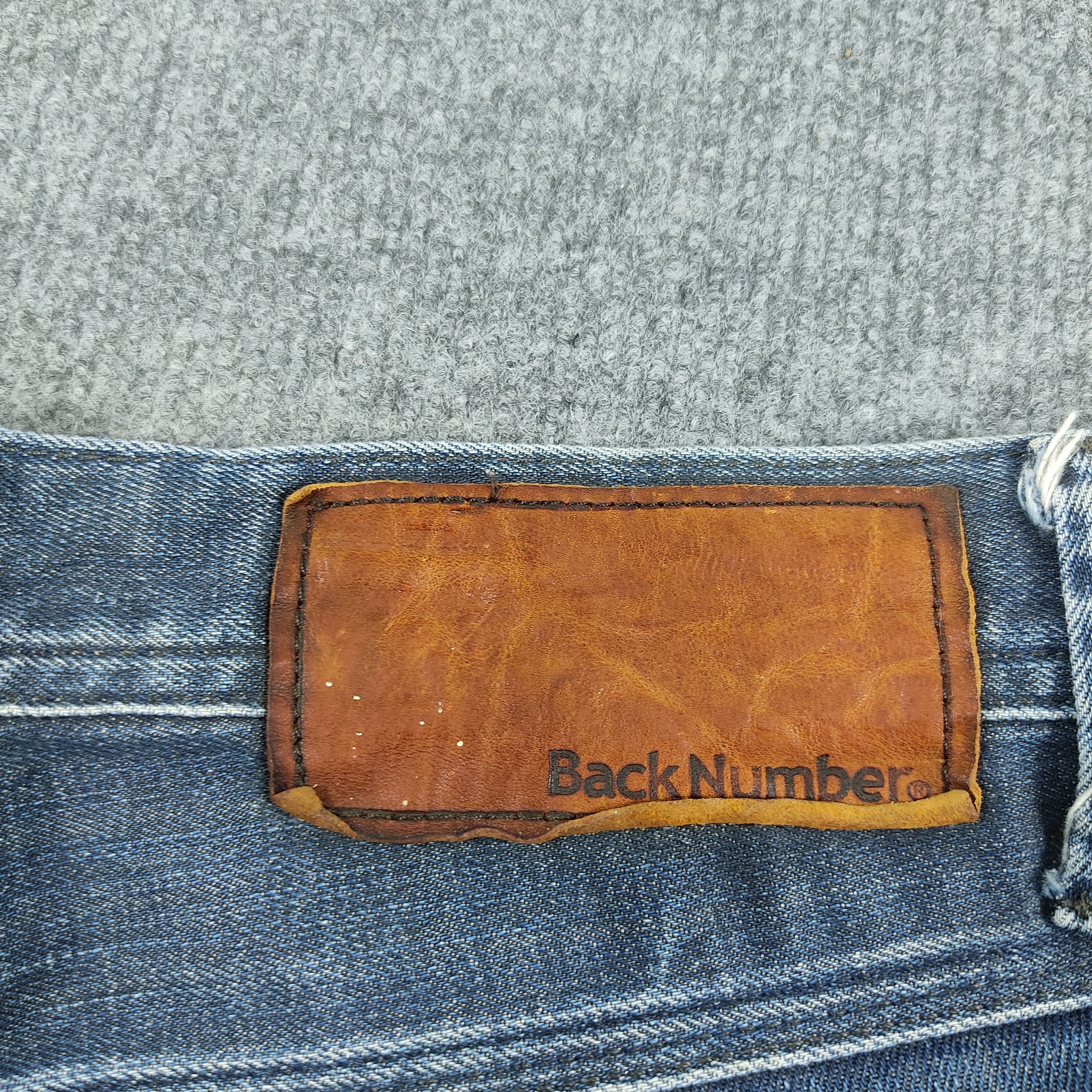 Japanese Brand × Vintage Vintage Back Number Jeans L575 Size US 36 / EU 52 - 11 Thumbnail