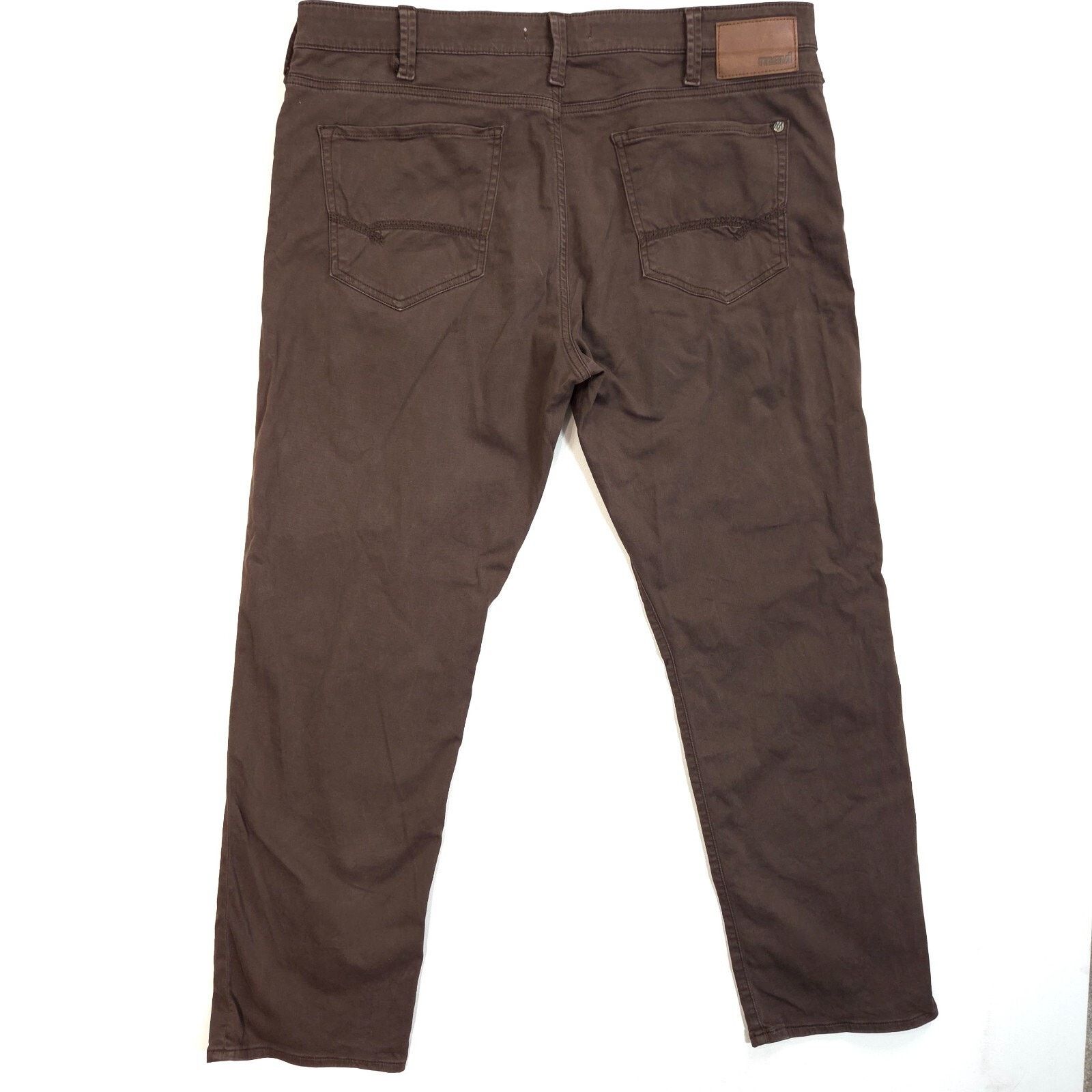 Mavi Mavi Jeans Matt Relaxed Straight Leg Pants Mens 38x32 Brown Size US 38 / EU 54 - 8 Thumbnail