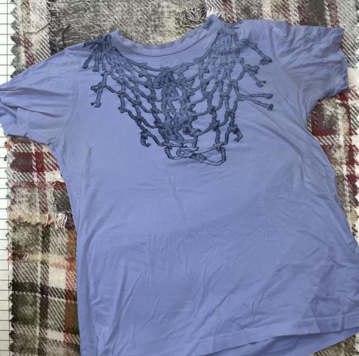 Other white LRG T-shirt with ropes on collar Size US M / EU 48-50 / 2 - 1 Preview