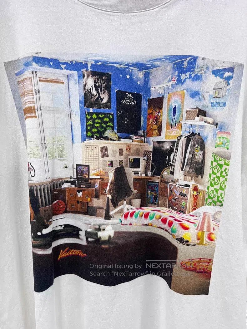 Louis Vuitton Louis Vuitton Oil graffiti print short sleeves Size US L / EU 52-54 / 3 - 3 Thumbnail