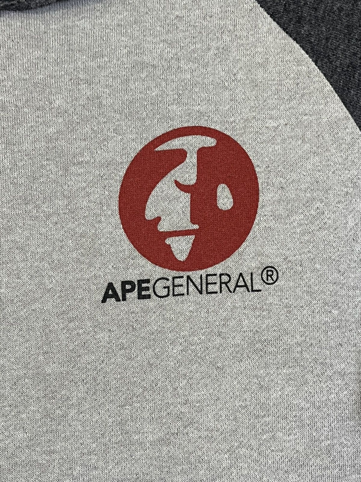 Bape VINTAGE A BATHING APE BAPE GANERAL TEE SHIRT Size US L / EU 52-54 / 3 - 3 Thumbnail