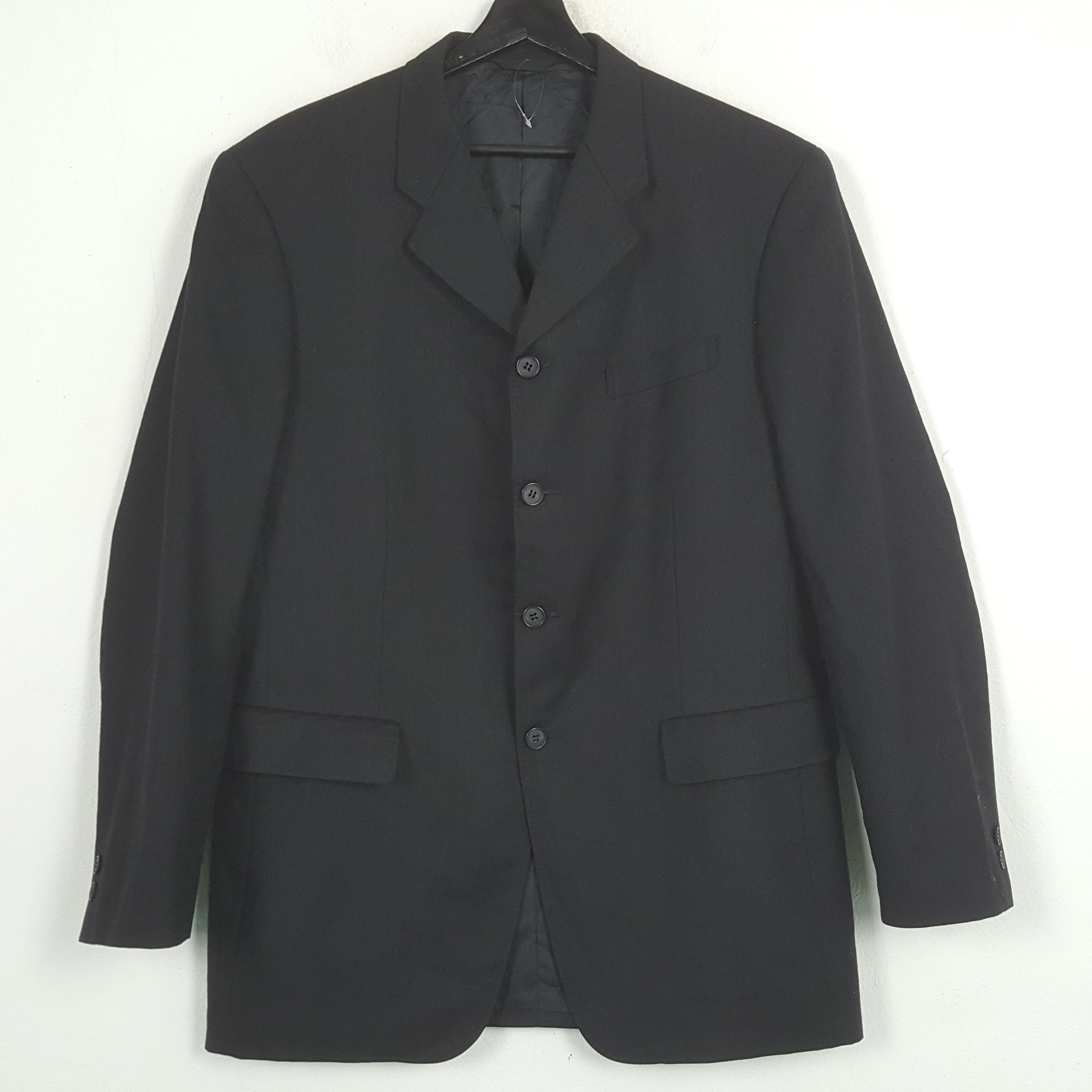 Yohji Yamamoto Yohji YAMAMOTO A.A.R Japanese Designer Blazer C290N20 Size US M / EU 48-50 / 2 - 1 Thumbnail