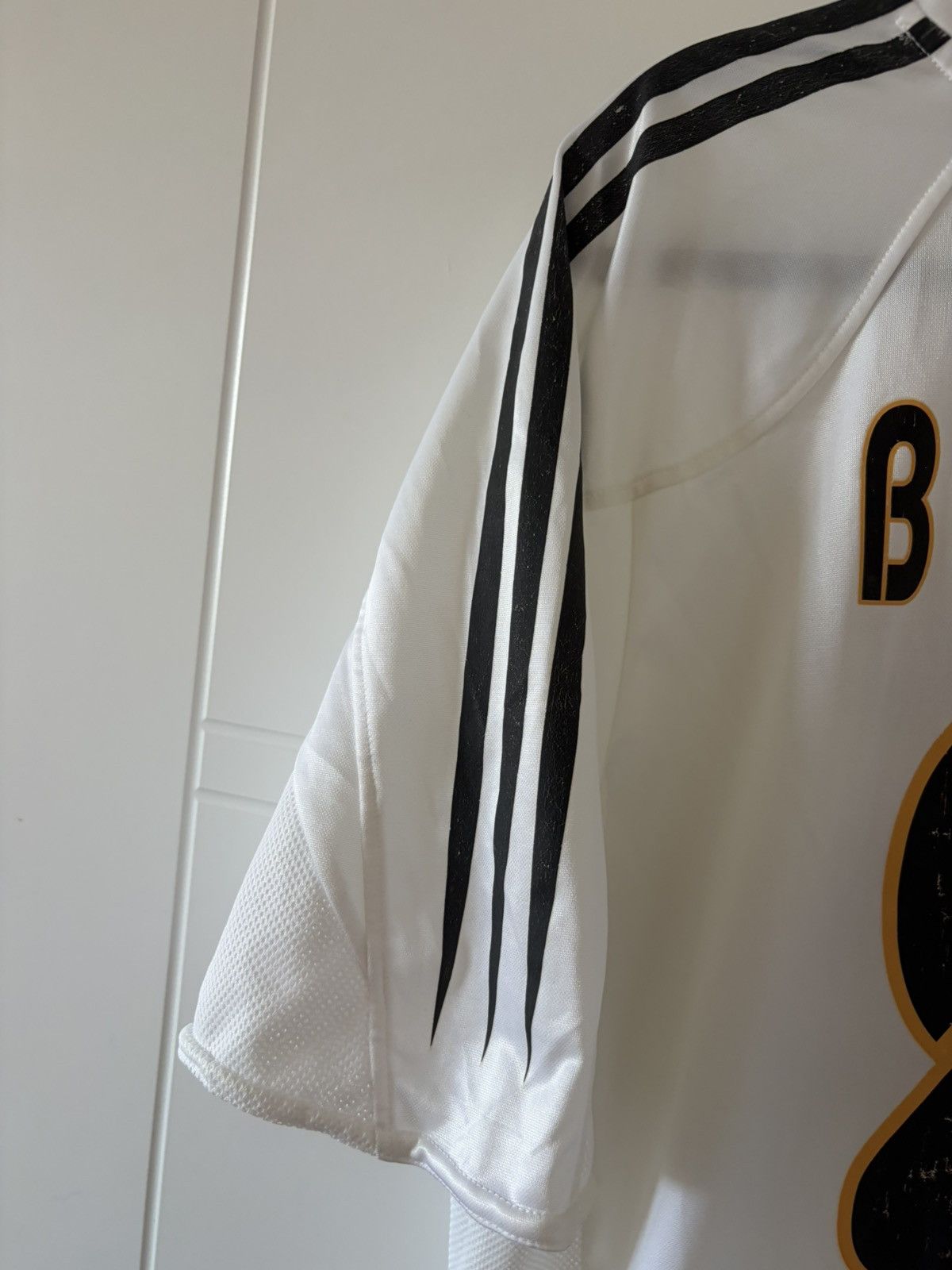 Real Madrid adidas 2004/2005 domowa Beckham vintage — zdjęcie 4