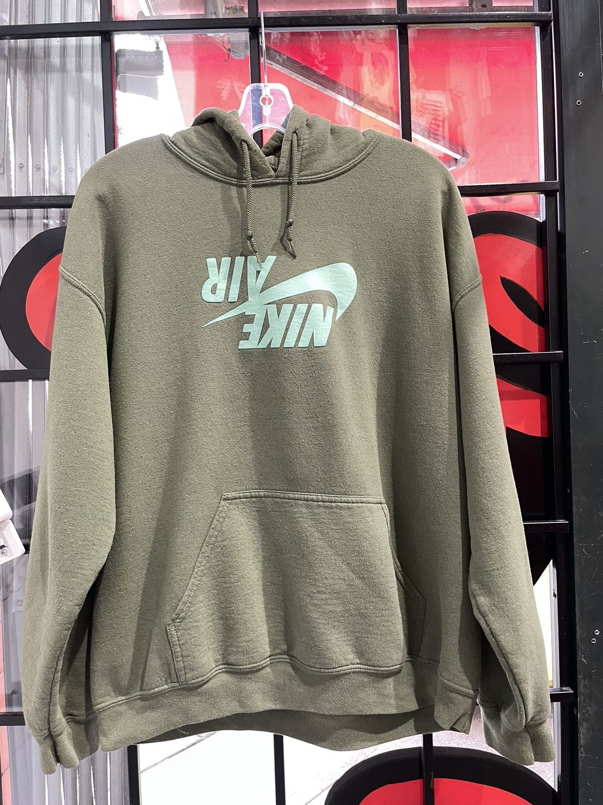 Nike Air Travis Scott Cactus Jack Olive green hoodie