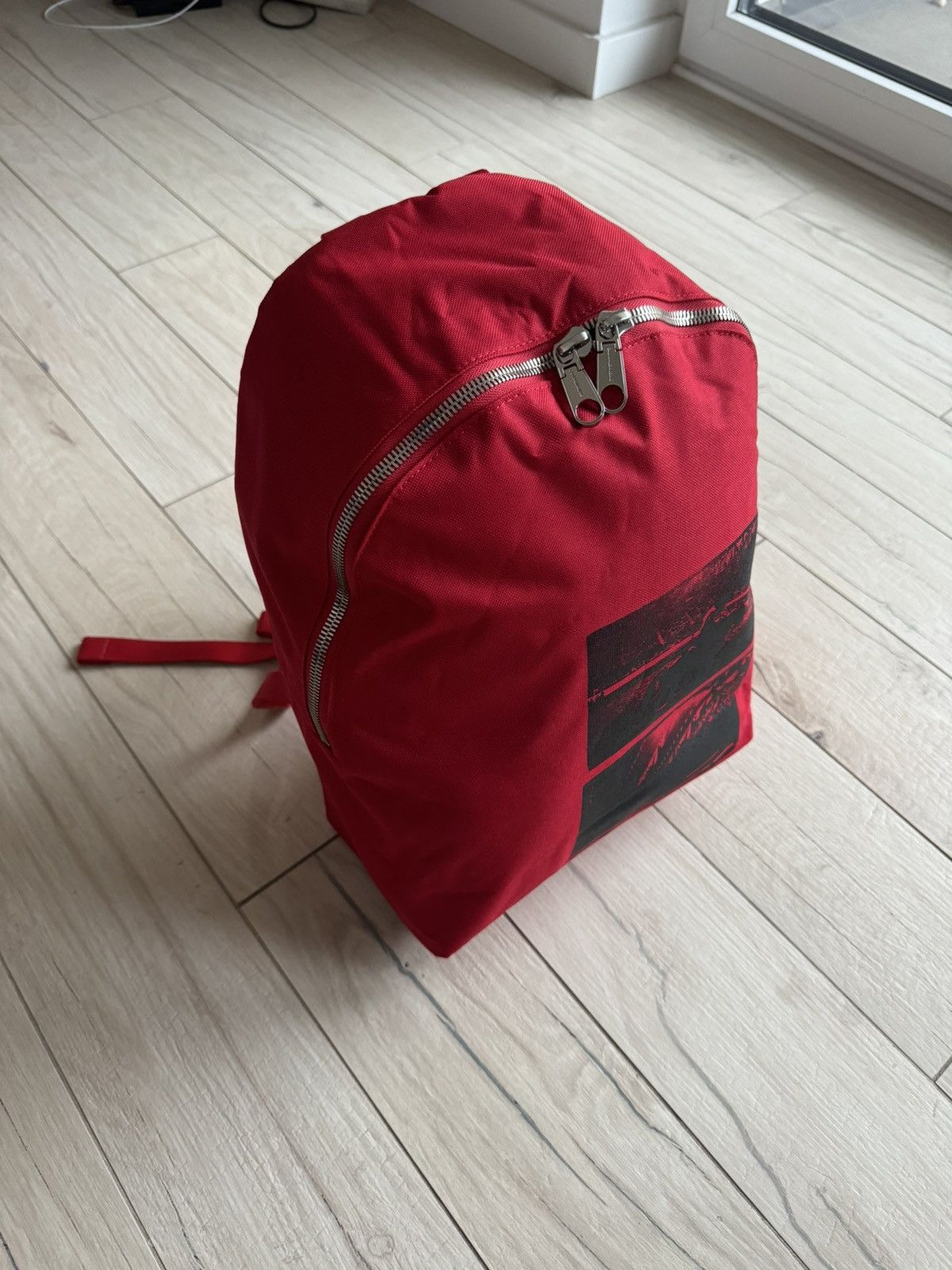 Calvin Klein 205W39NYC DSWT! Calvin Klein X Andy Warhol Rodeo Red Backpack Size ONE SIZE - 3 Thumbnail