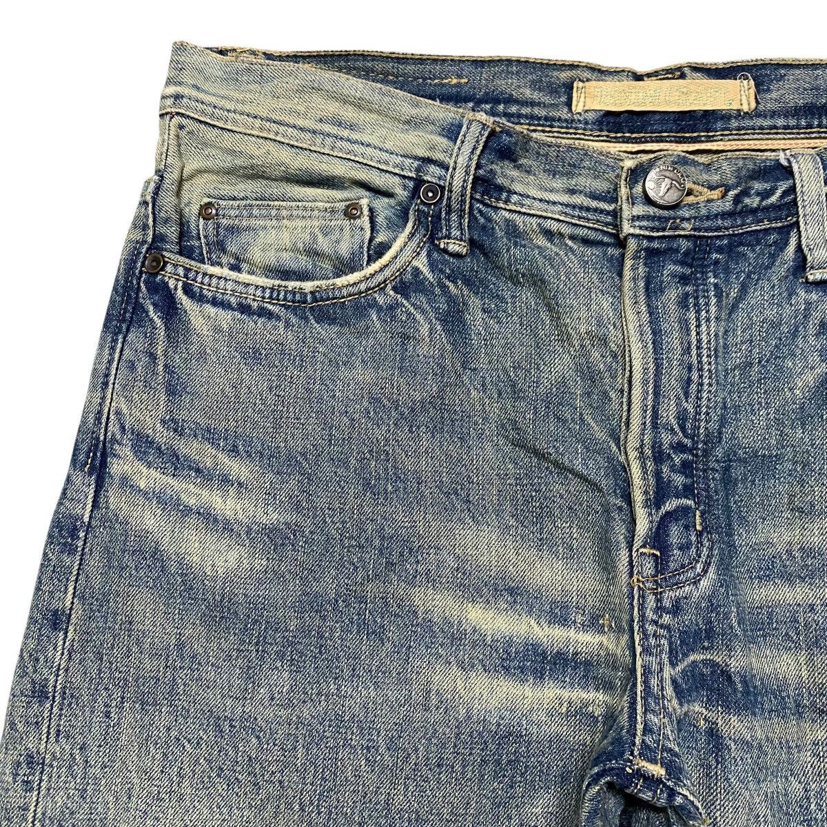 Japanese Brand DENIM CRAFT Denim Selvedge Jeans Mudwash Size US 34 / EU 50 - 4 Thumbnail