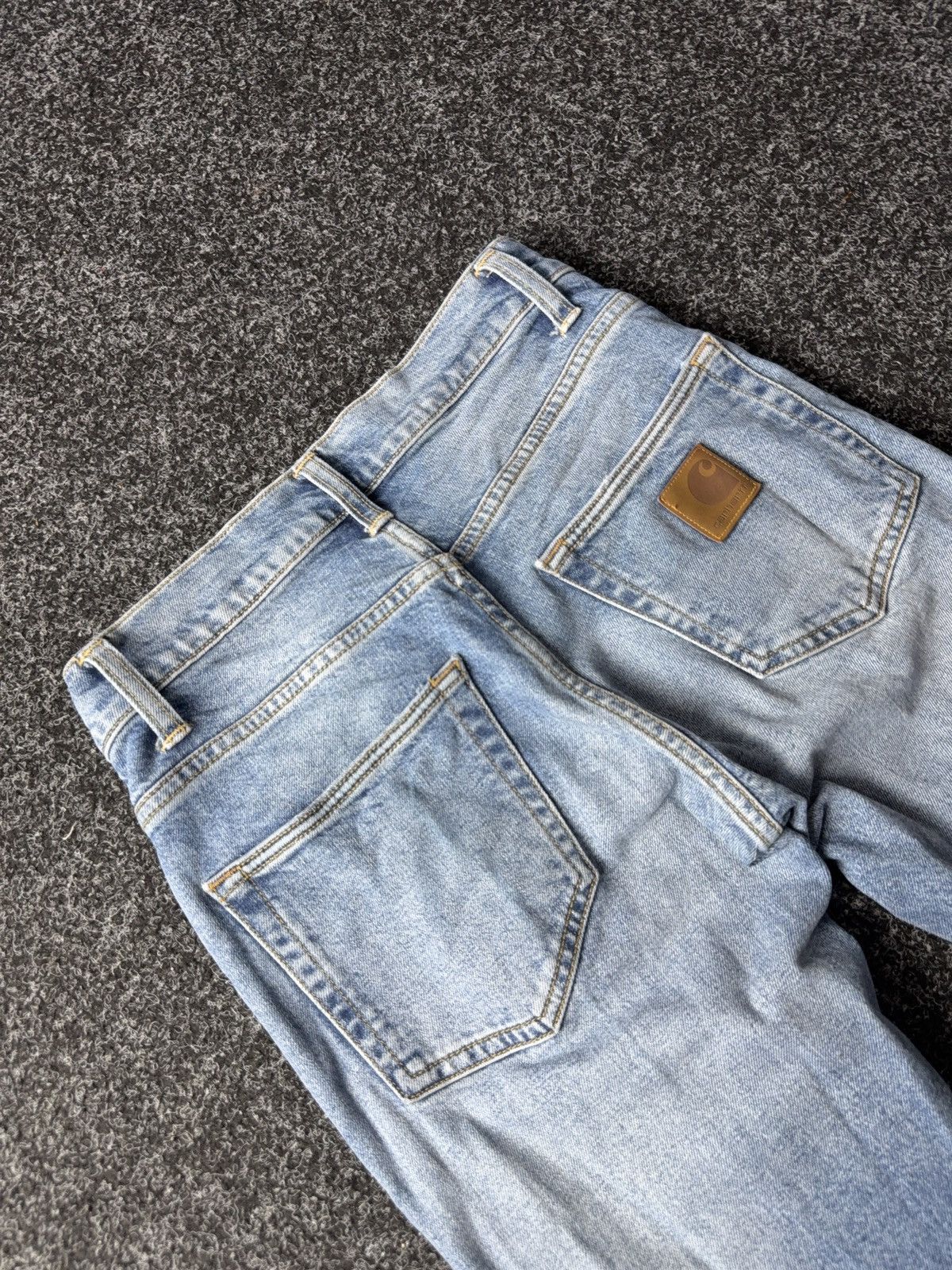 Carhartt Vintage 90s Retro Y2K Carhartt Skinny denim pants jeans Size 27" / US 4 / IT 40 - 13 Thumbnail