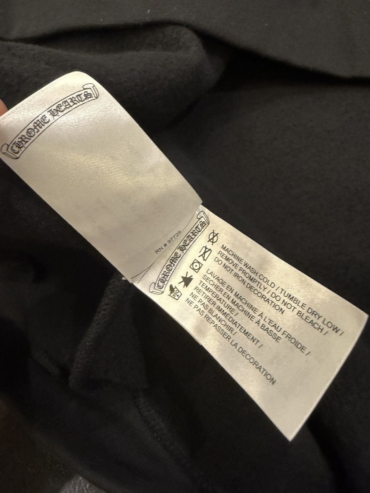 Chrome Hearts Chrome Hearts Eyechart Gold Hoodie - Black Size US XXL / EU 58 / 5 - 5 Thumbnail