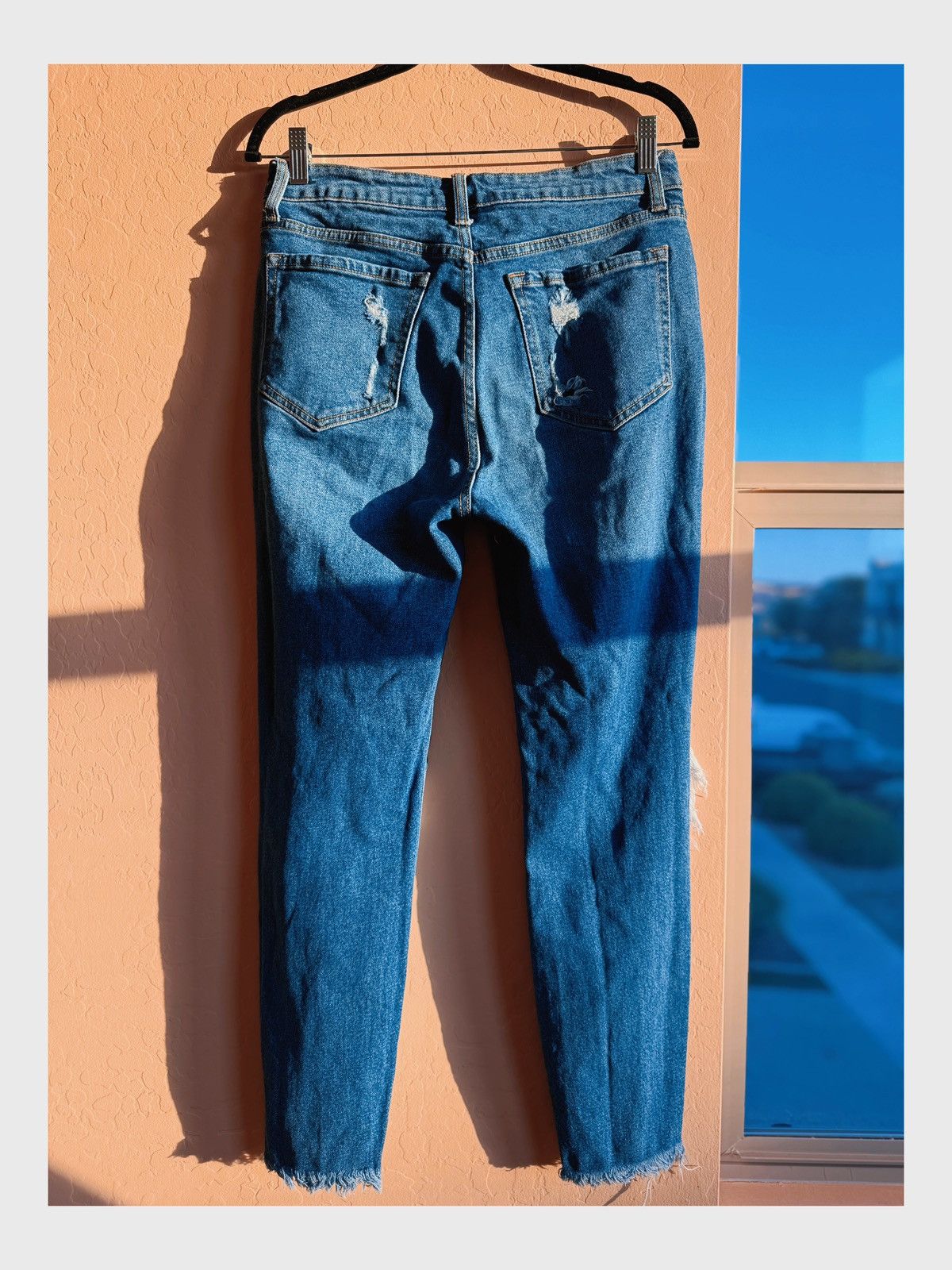 Other Cello High-Waisted Distressed Jeans - Size 9/2 Size 30" / US 8 / IT 44 - 6 Thumbnail