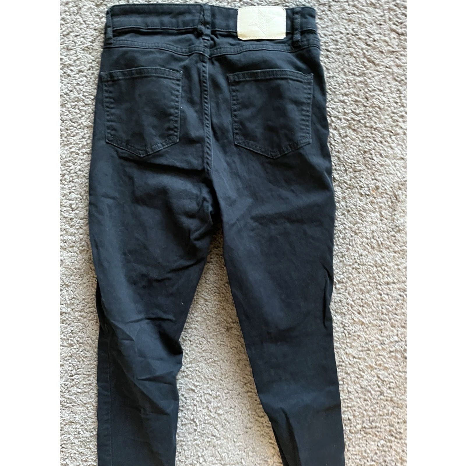 BCBGeneration BCBGeneration Jeans Women's Sz 26 Black Regular Fit Mid Rise Denim Stretch Pants Size 26" / US 2 / IT 38 - 4 Thumbnail