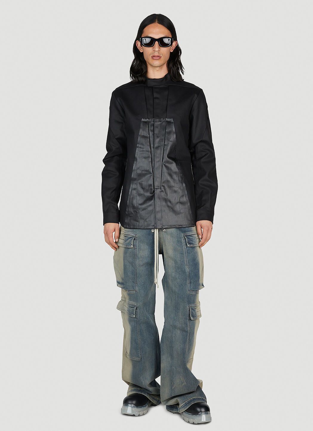 Rick Owens Splintered Panel Jacket 50