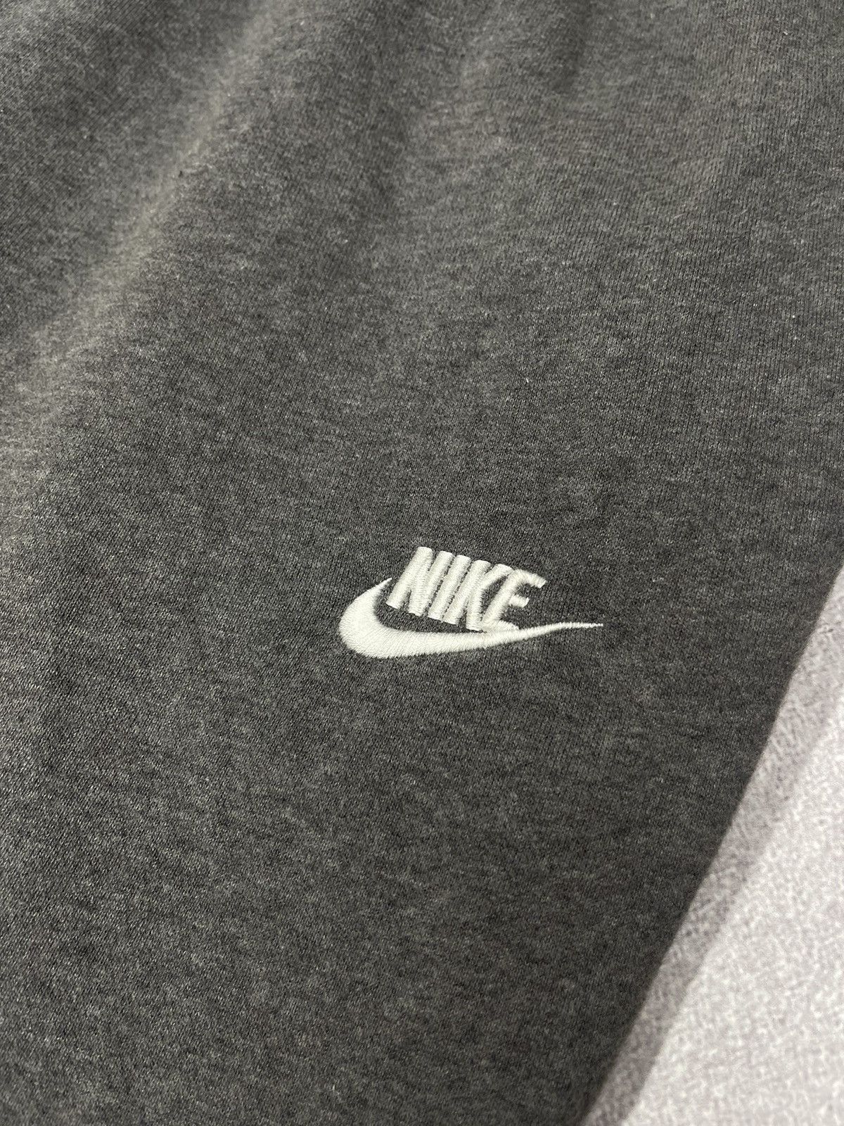 Nike Vintage Nike Basic Sweatpants Grey Y2K Drill Drip Swoosh Size US 38 / EU 54 - 4 Thumbnail