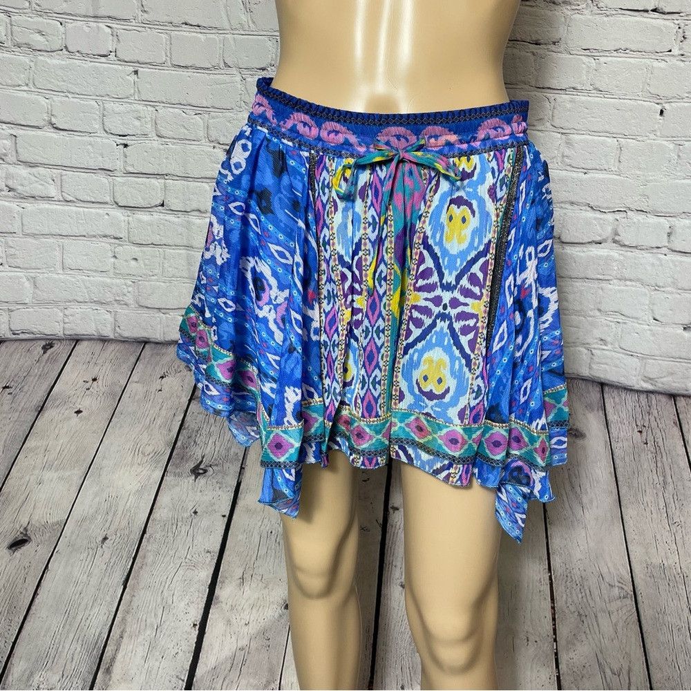 Zara NWT New Zara Printed Mini Skirt Size XS Size 26" / US 2 / IT 38 - 2 Thumbnail