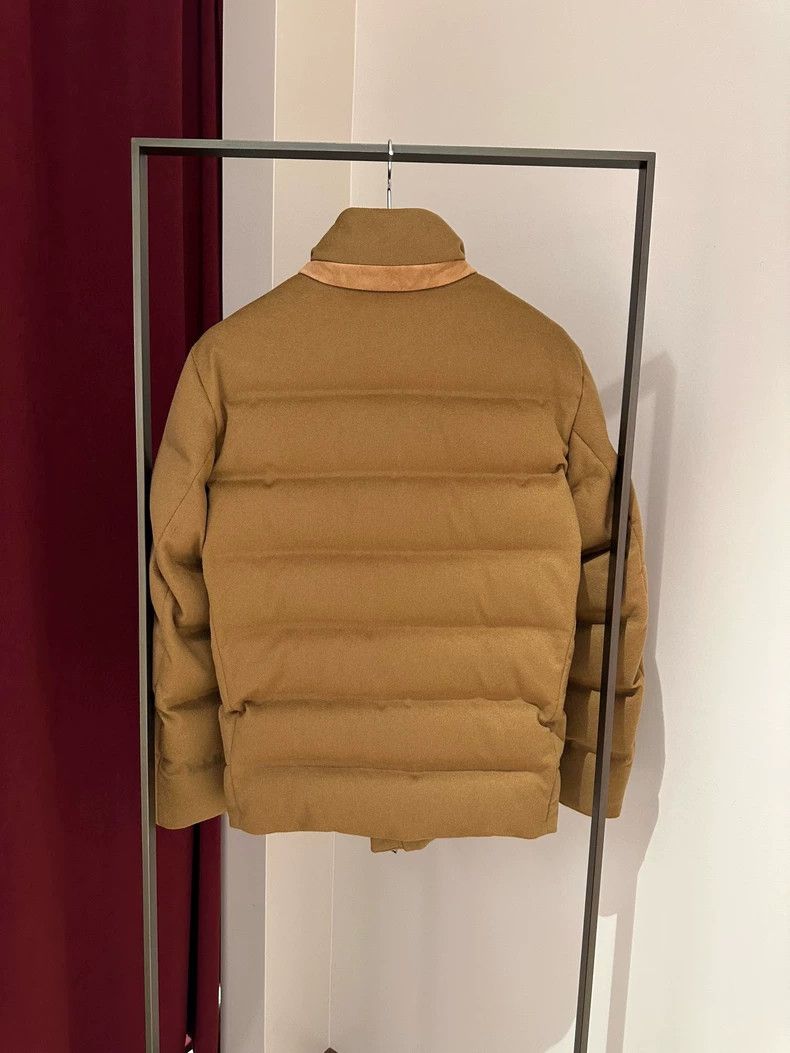 Loro Piana LORO PIANA Men's windproof pure cashmere down jacket Size US M / EU 48-50 / 2 - 4 Thumbnail
