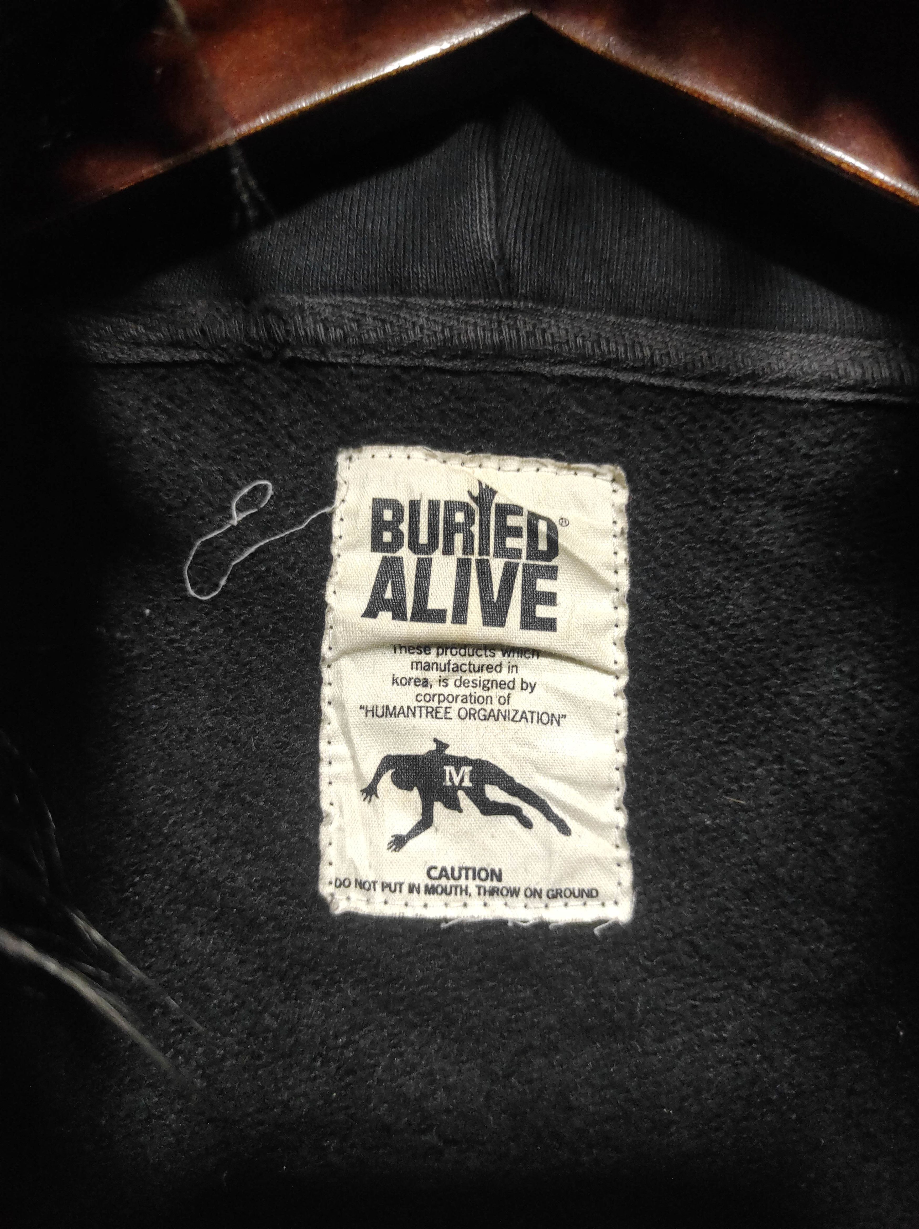 Band Tees Buried Live Skull Zip Fur Hoodie LGB IfSixWasNine style Size US M / EU 48-50 / 2 - 13 Thumbnail
