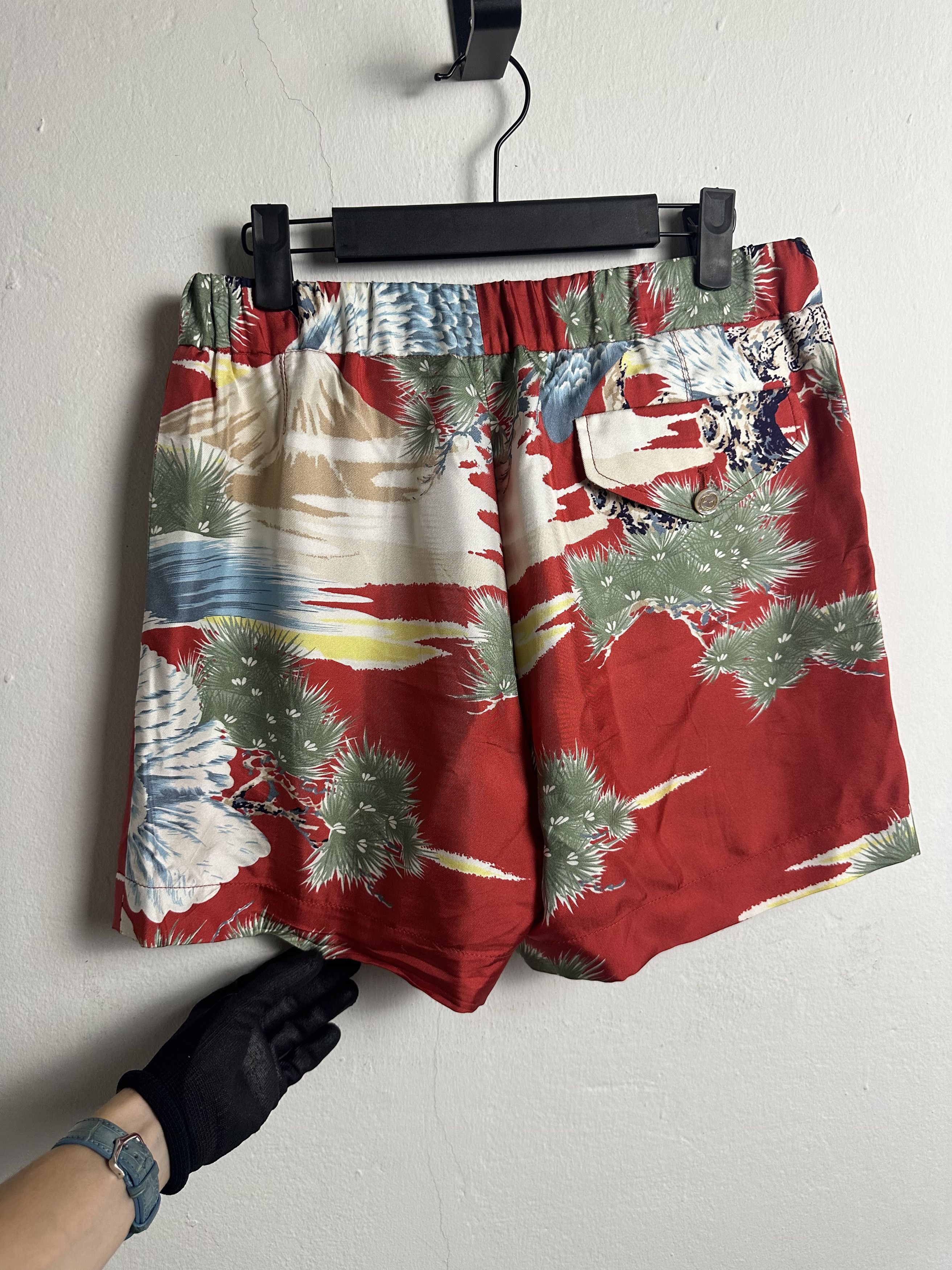 Gucci Gucci SS16 Cruise Eagle Shorts Size US 30 / EU 46 - 4 Thumbnail