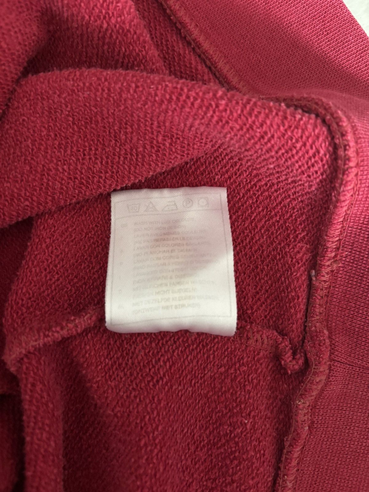 Nike Nike Red Crewneck Sweatshirt US M Size US M / EU 48-50 / 2 - 5 Thumbnail