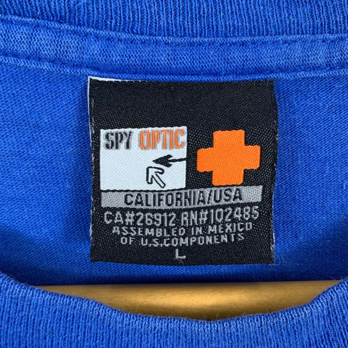 SPY Optic SPYOPTIC Stockholm Music Feat Sweden Print Blue Short Shirt Size US L / EU 52-54 / 3 - 6 Thumbnail