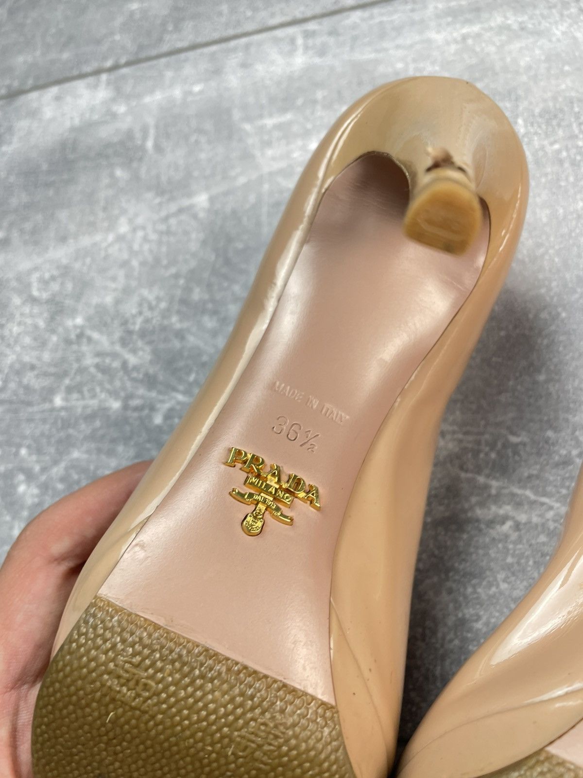 Prada Prada Patent Leather Heels Size US 6 / IT 36 - 11 Thumbnail