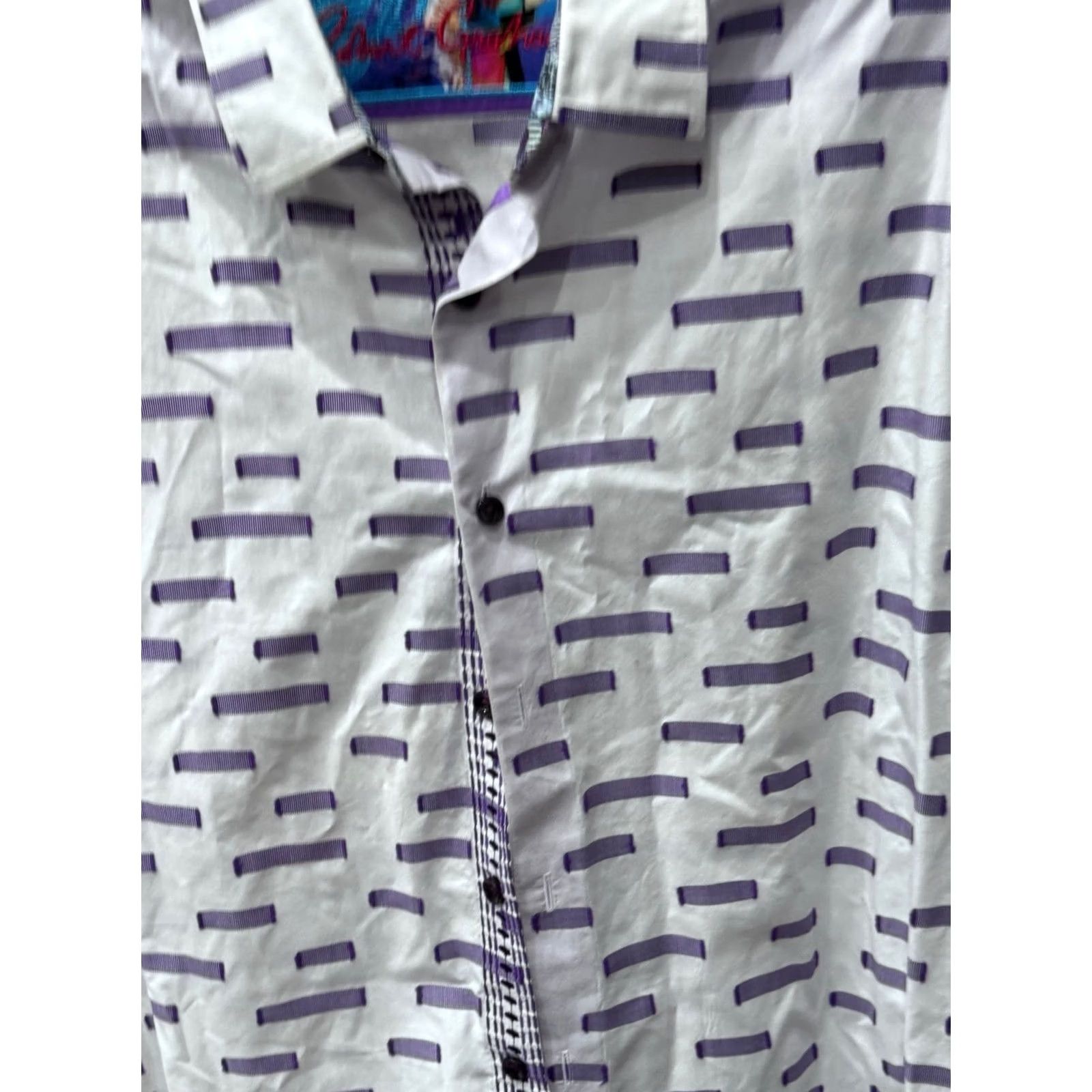 Robert Graham Robert Graham WILD Image XL Short Sleeve Button Up Shirt Mens Multicolor Size US XL / EU 56 / 4 - 5 Thumbnail