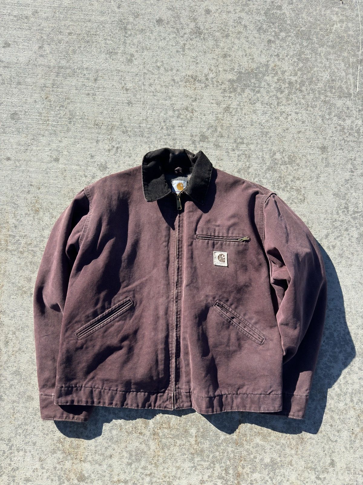 Carhartt × Vintage Carhartt Detroit Jacket J43 BRG | Grailed