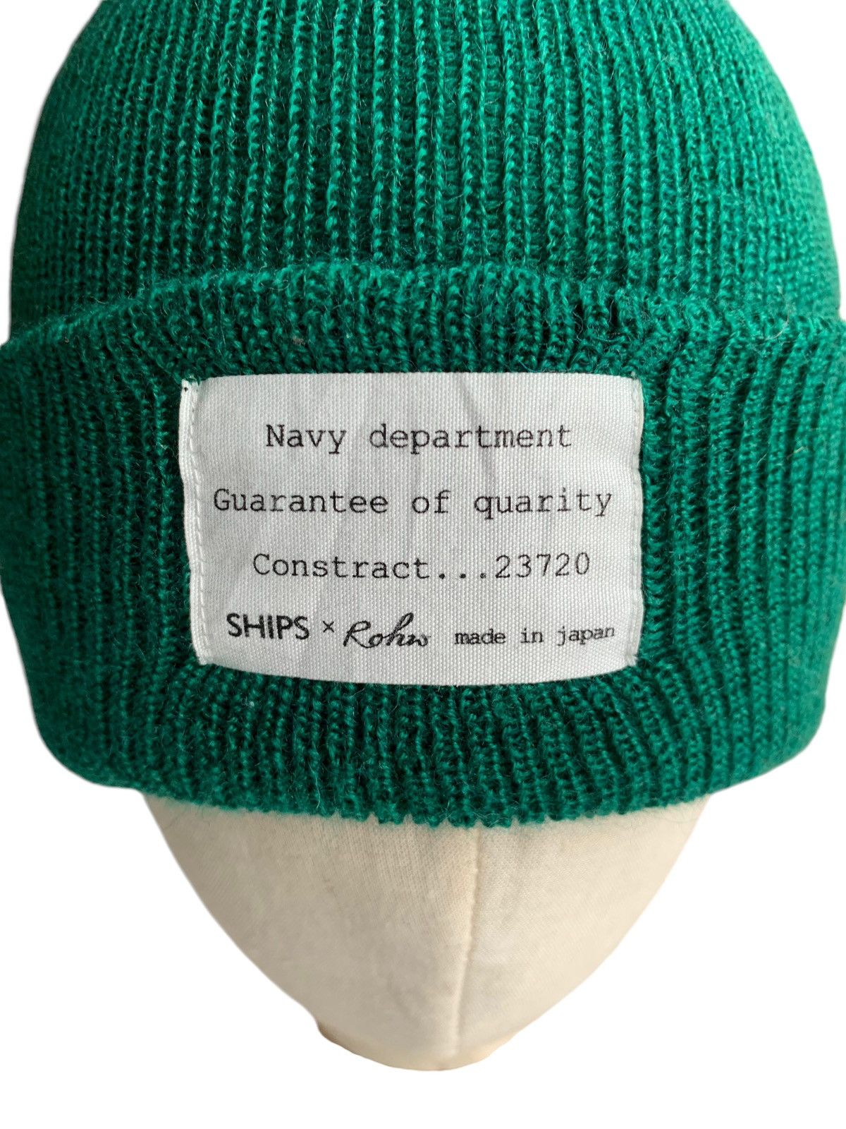 Japanese Brand × SHIPS Knitted Ships x Rohw Japanese Winter Sessions Beanie Hats Size ONE SIZE - 4 Thumbnail