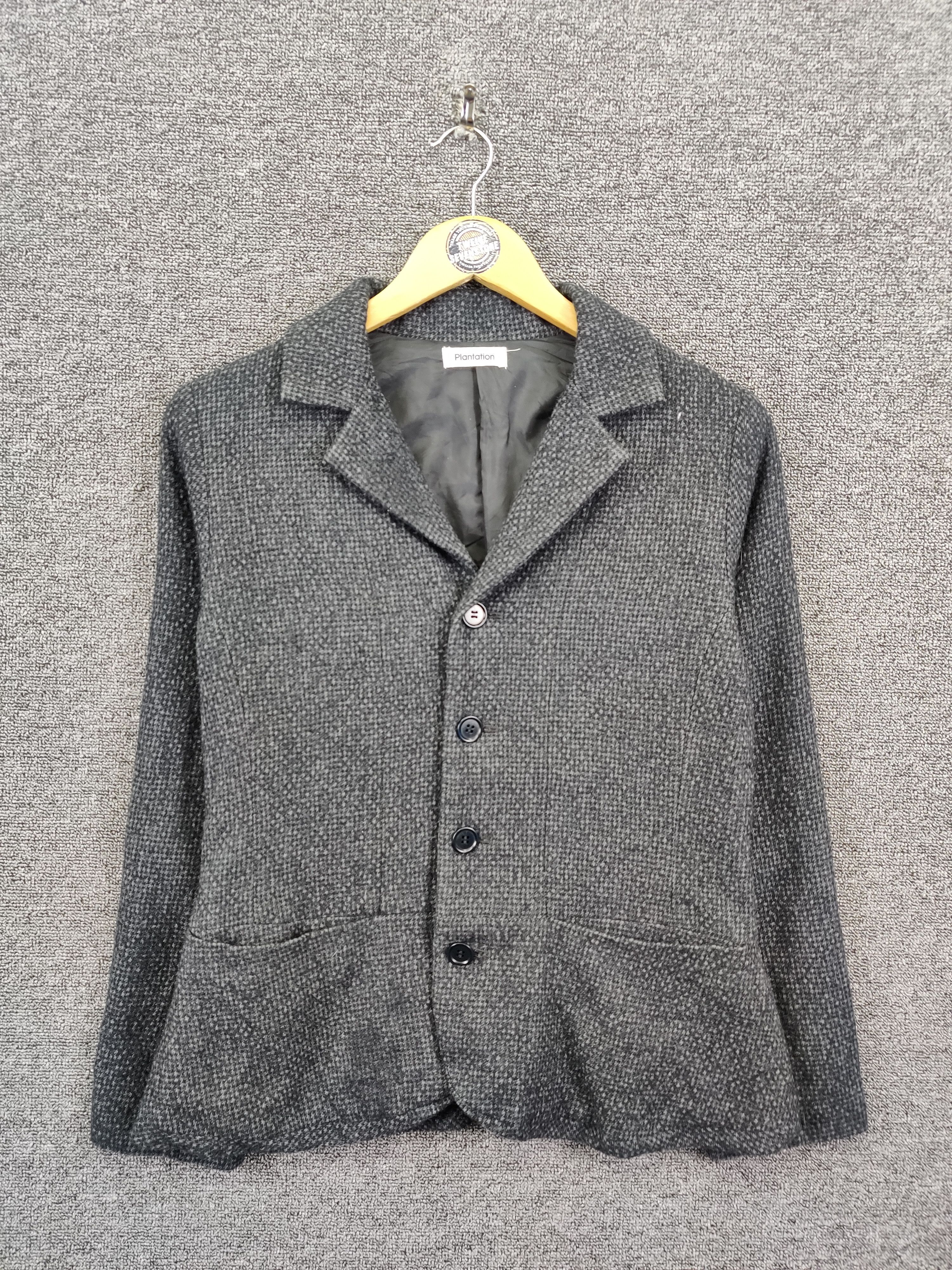 Issey Miyake Vintage Issey Miyake Plantation Wool Single Breasted Blazer Size M / US 6-8 / IT 42-44 - 1 Thumbnail