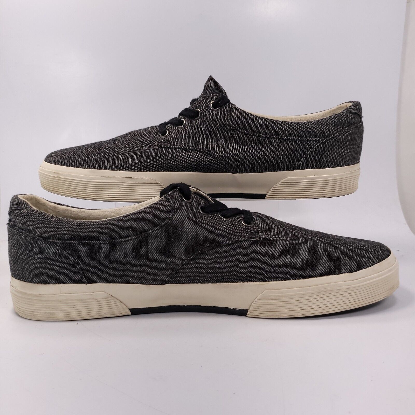 Polo Ralph Lauren Polo Ralph Lauren Felton Shoe Mens Size 13 D 01087 Black Size US 13 / EU 46 - 6 Thumbnail