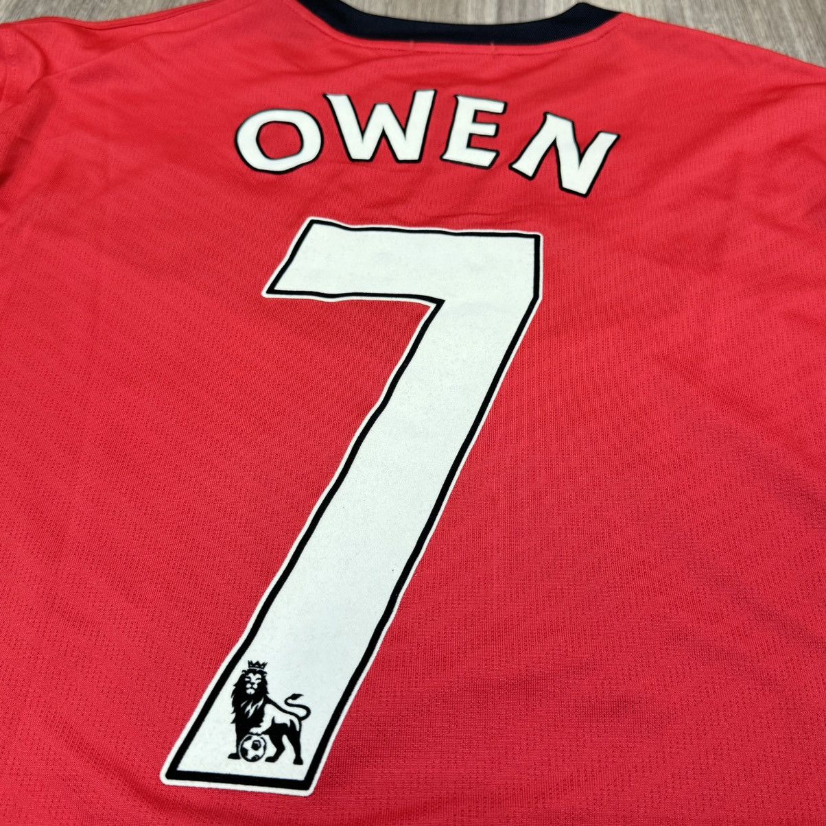 Nike Manchester United 09/10 longsleeves home shirt #7 Owen Size US XL / EU 56 / 4 - 4 Thumbnail