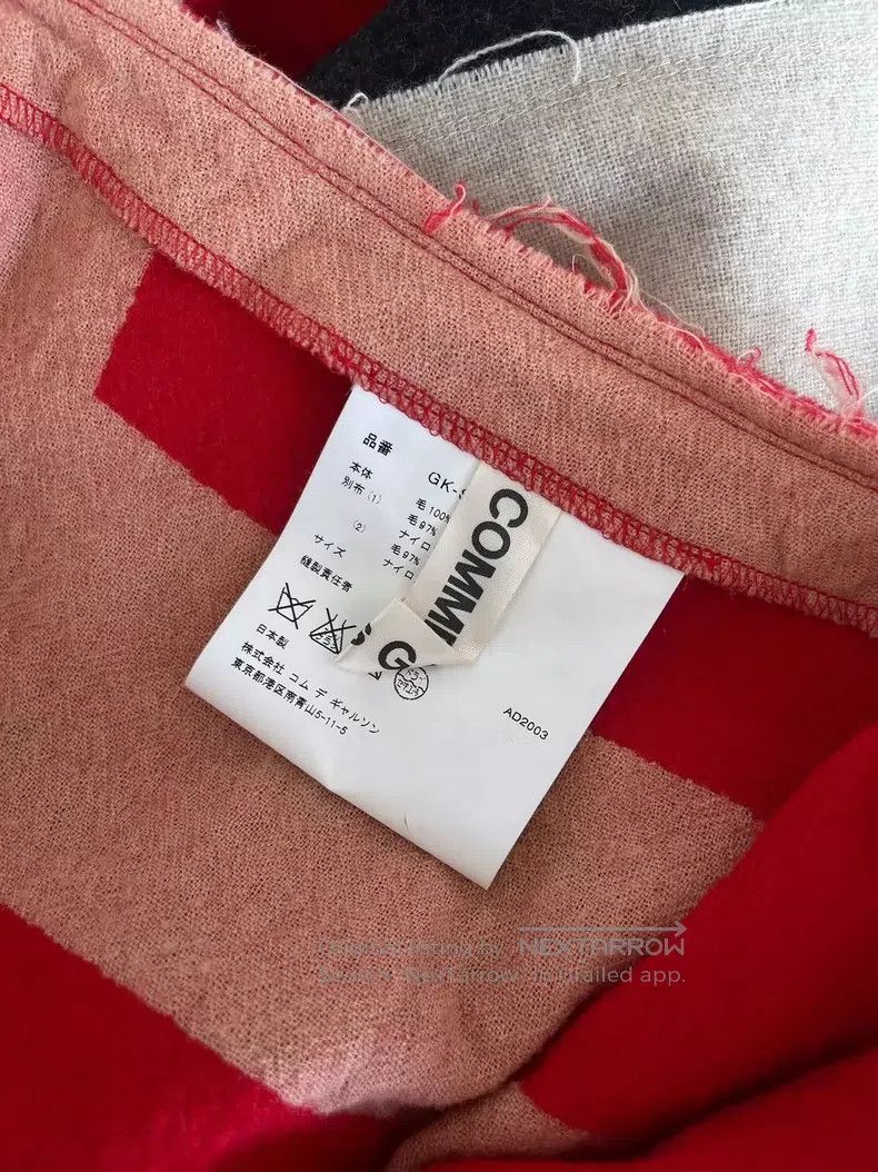 Comme des Garcons Comme Des Garcons size one-size-fits-all Ripstop Plaid Pat Size 24" / US 00 / IT 34 - 9 Thumbnail